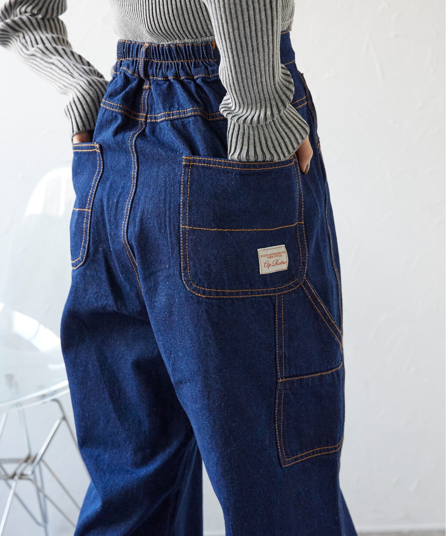 model:158㎝　着用サイズ：M