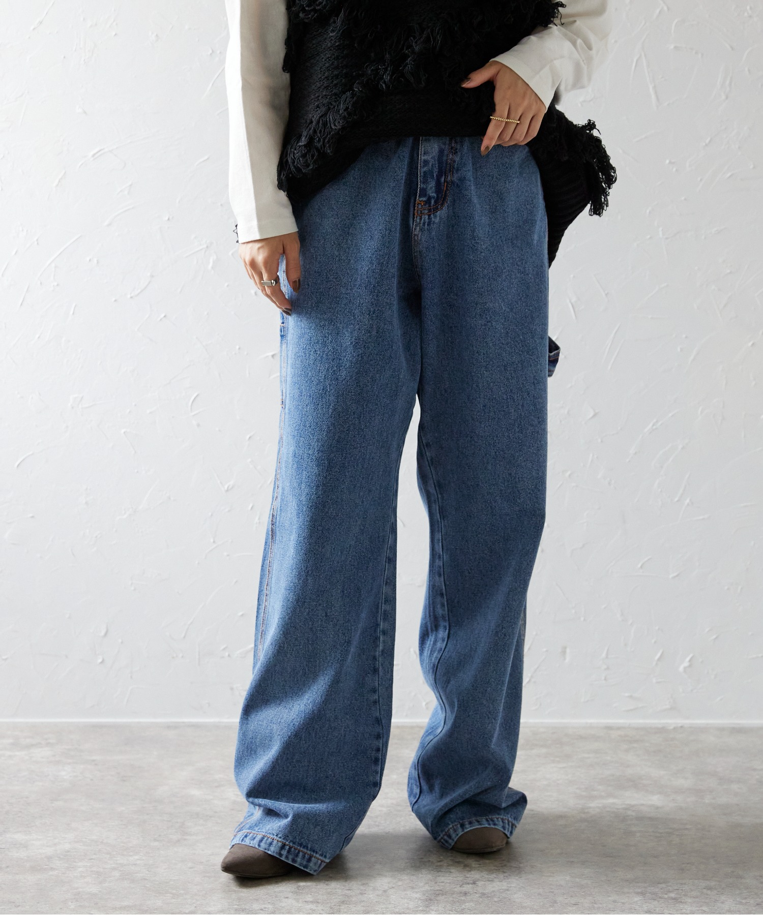 model:158㎝　着用サイズ：M