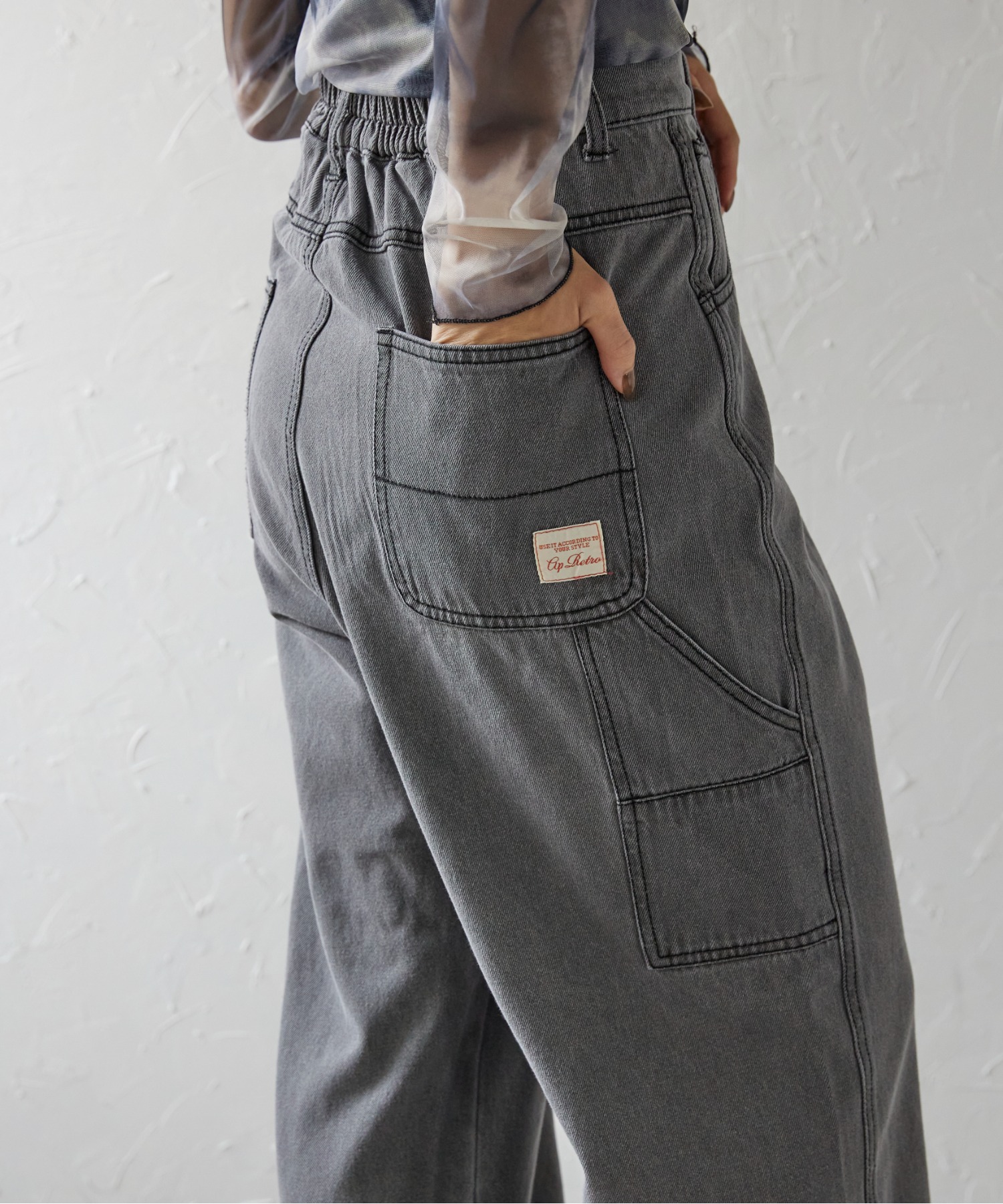 model:158㎝　着用サイズ：M