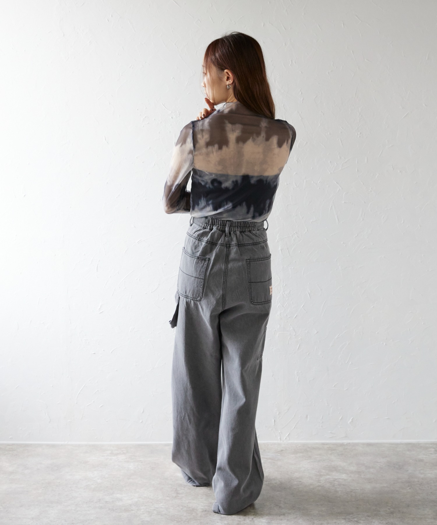 model:158㎝　着用サイズ：M