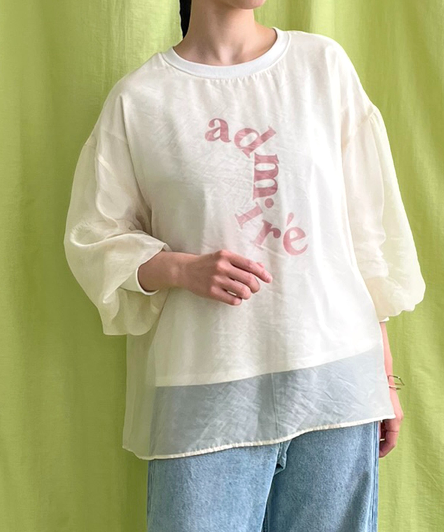 シアーレイヤードロゴロンT LHELBIE│Eimee Law & LHELBIE 公式