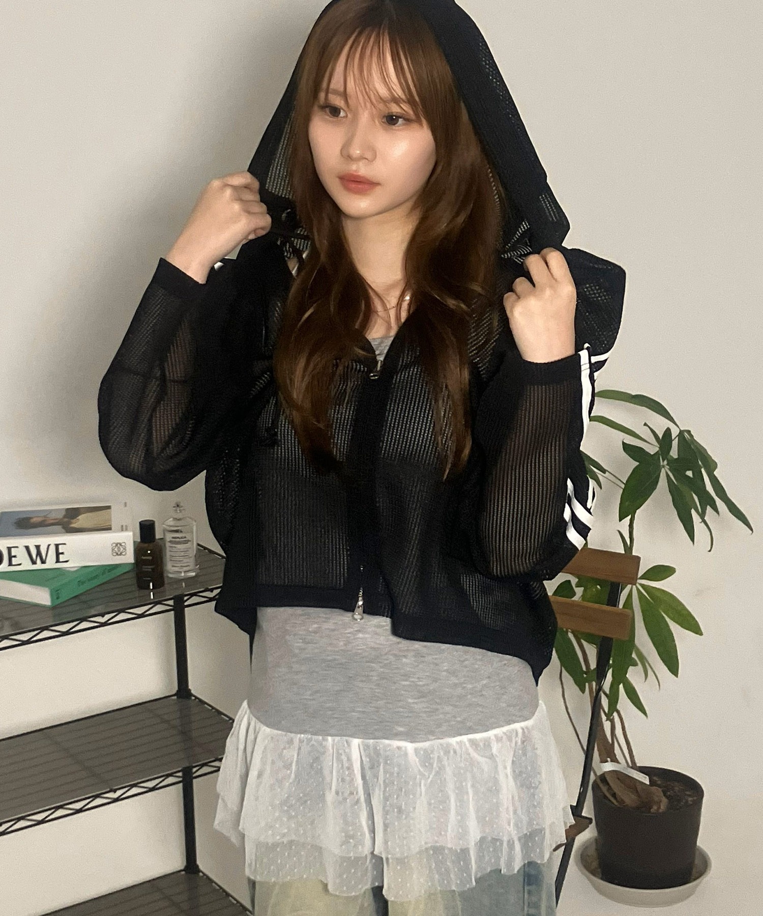 A'GEM/9 × .kom 『ARULE/アルール』シースルーパーカー ARULE│A'GEM/9