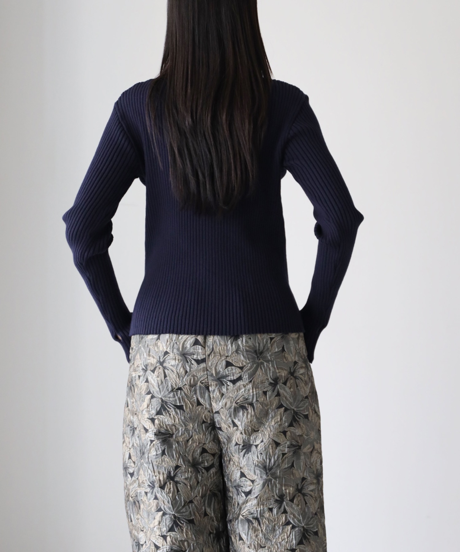 model：164cm. 着用サイズ：FREE