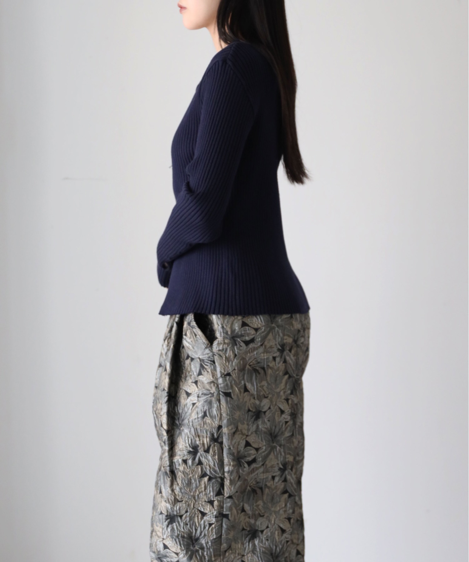 model：164cm. 着用サイズ：FREE