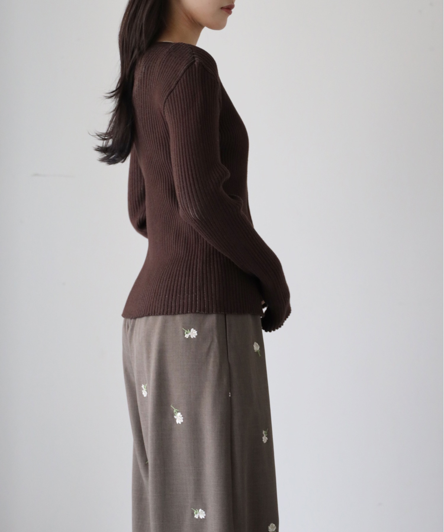 model：164cm. 着用サイズ：FREE