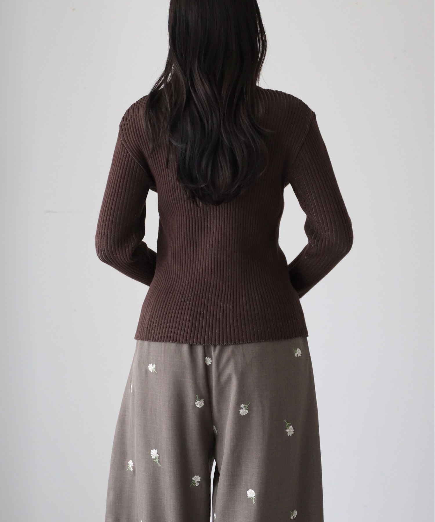 model：164cm. 着用サイズ：FREE
