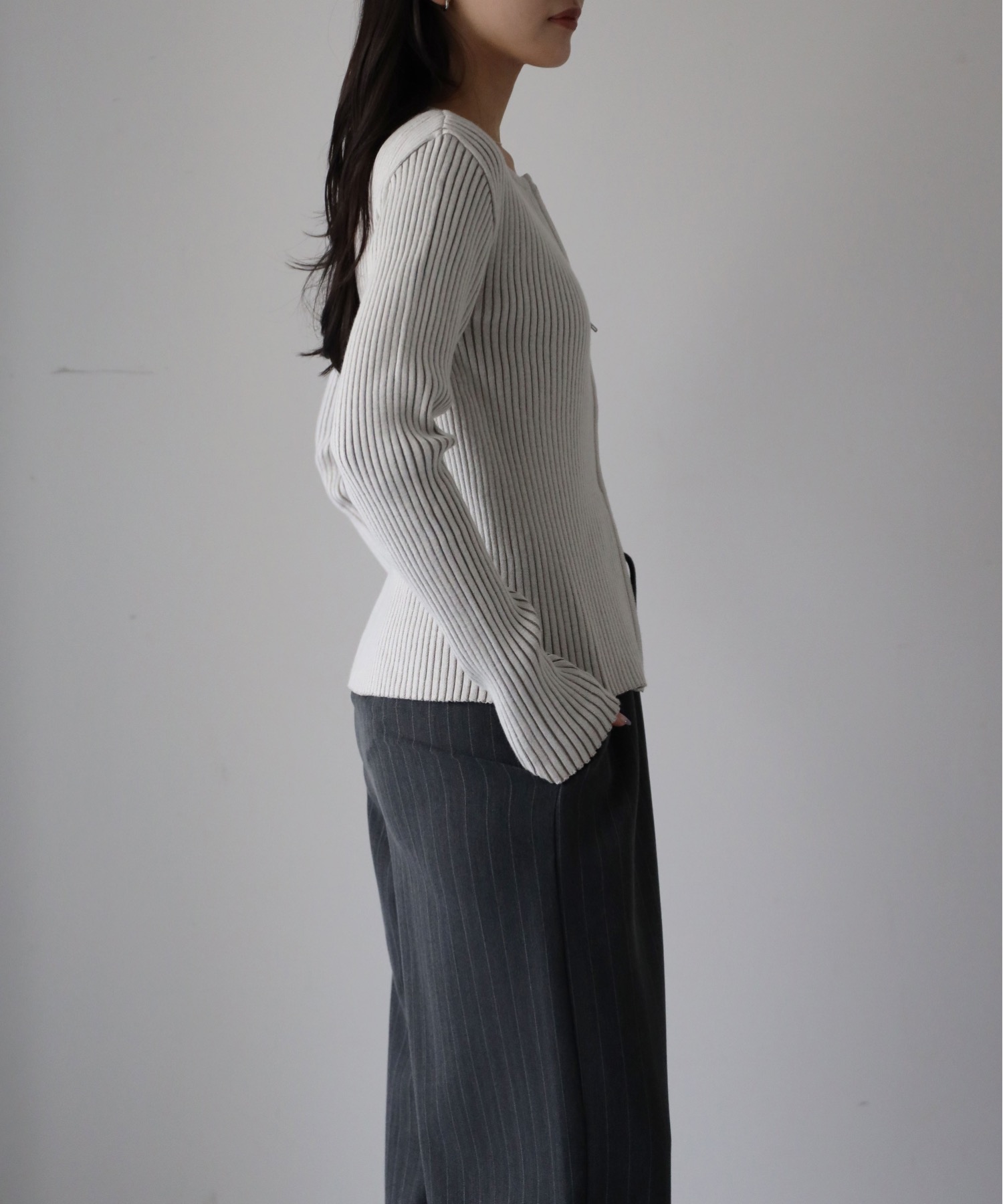 model：164cm. 着用サイズ：FREE