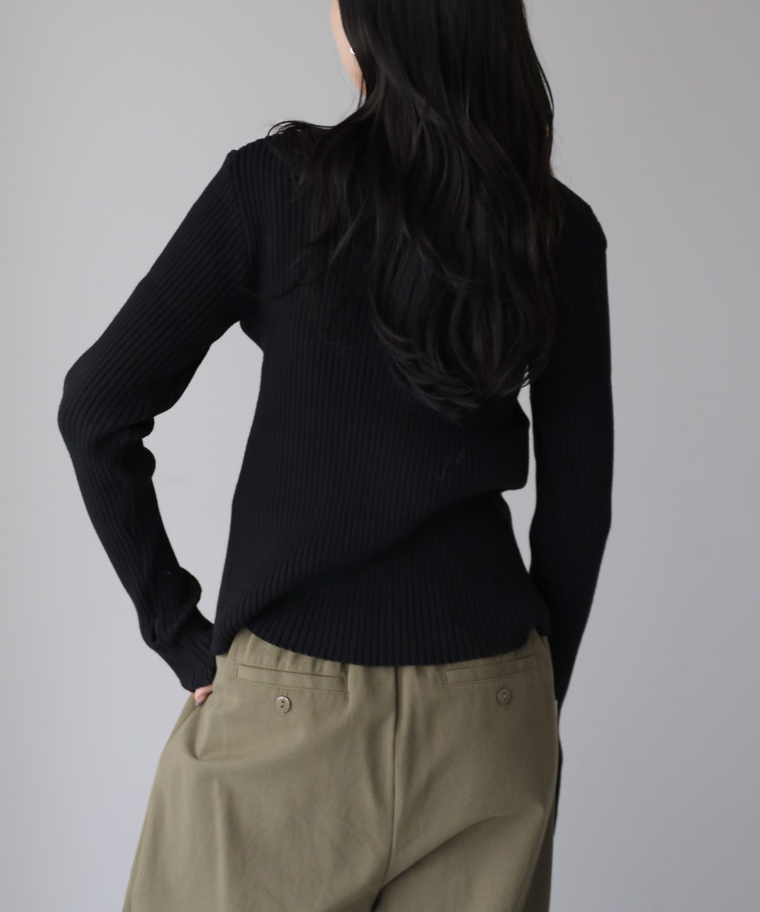 model：164cm. 着用サイズ：FREE