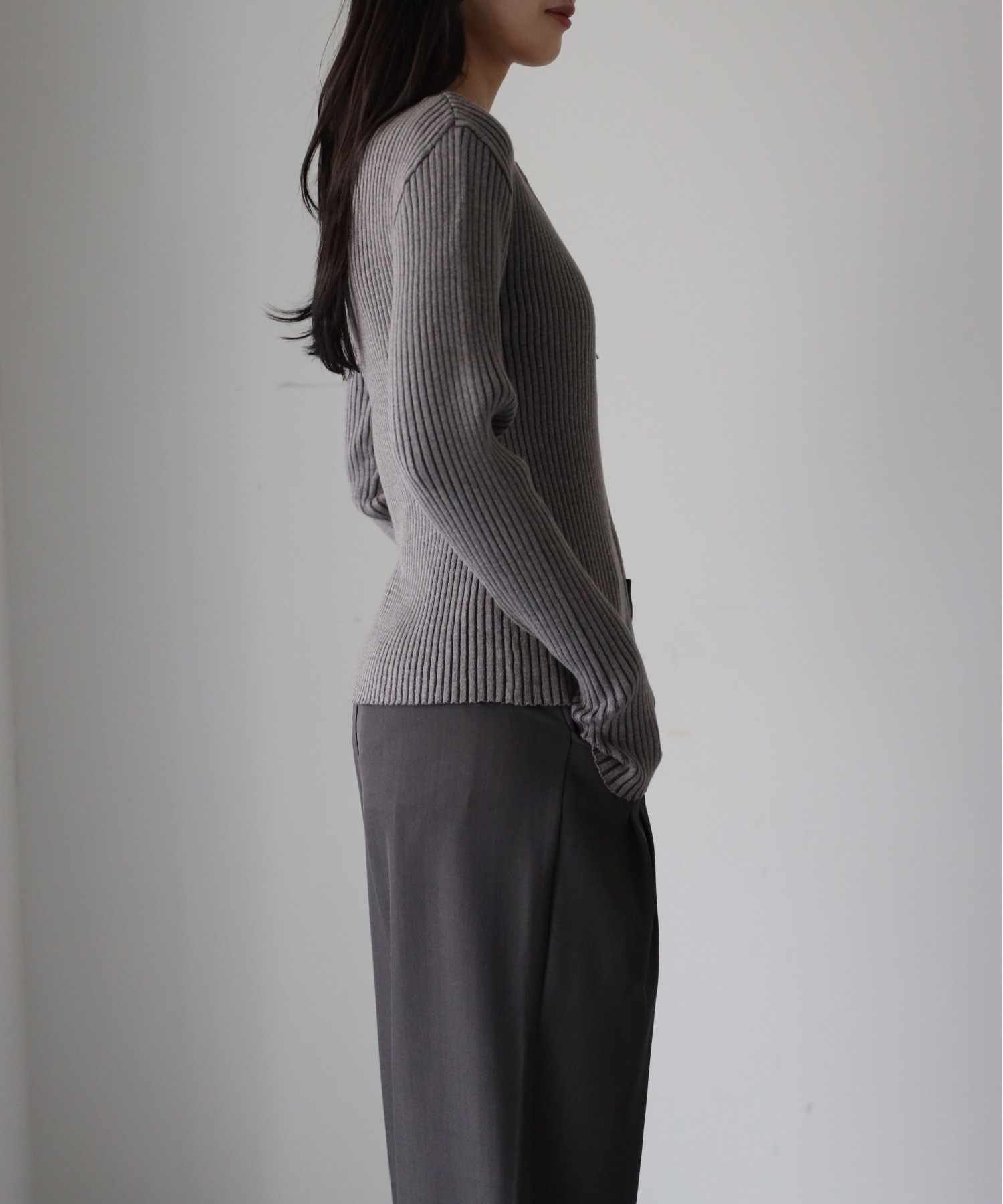 model：164cm. 着用サイズ：FREE