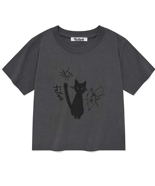 A'GEM/9 × .kom 『FALLETT/ファレット』 NIGHT NERO CROP SHORT