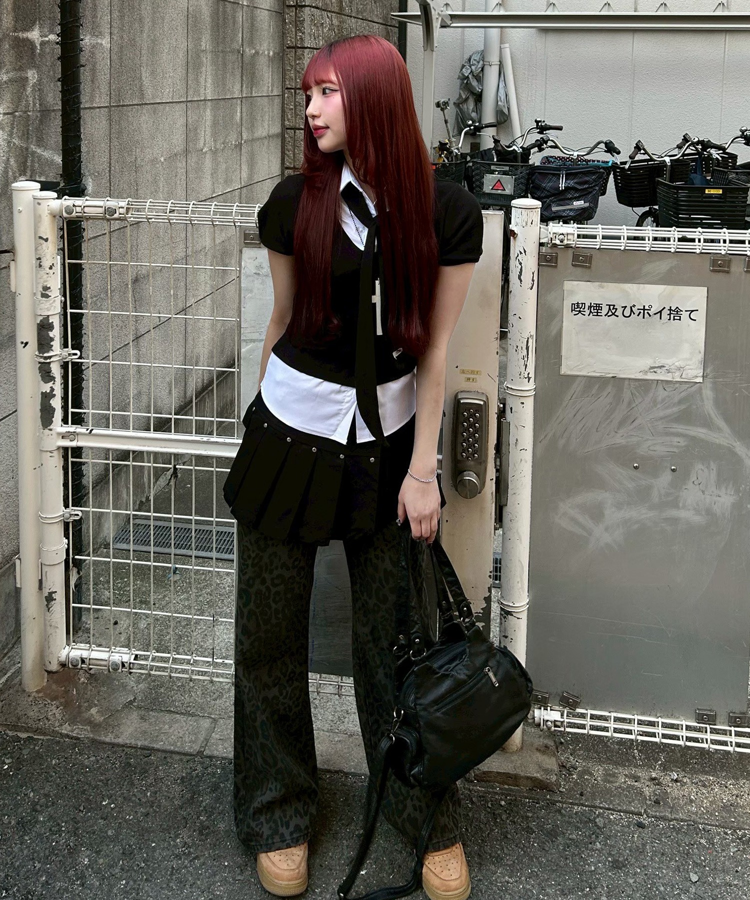 tシャツ FANCY CLUB／パフスカーフフーディ レディース A'GEM/9 × .kom 『 FANCY CLUB/ファンシークラブ』 TWEETY