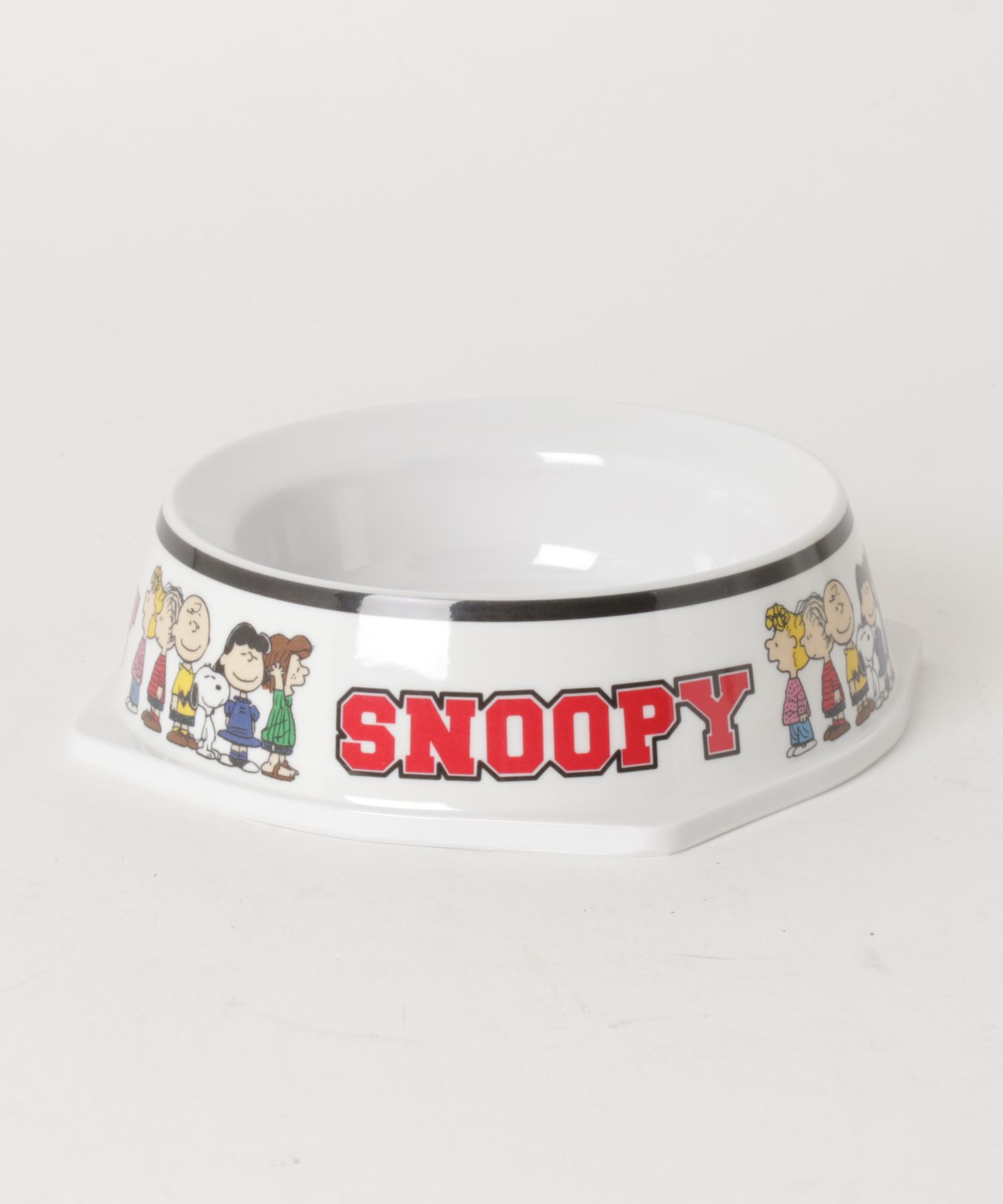 Snoopy スヌーピーボウルホワイトm ペット用品 犬 猫 食器 Snoopy スヌーピーボウルホワイトm ペット用品 犬 猫 食器