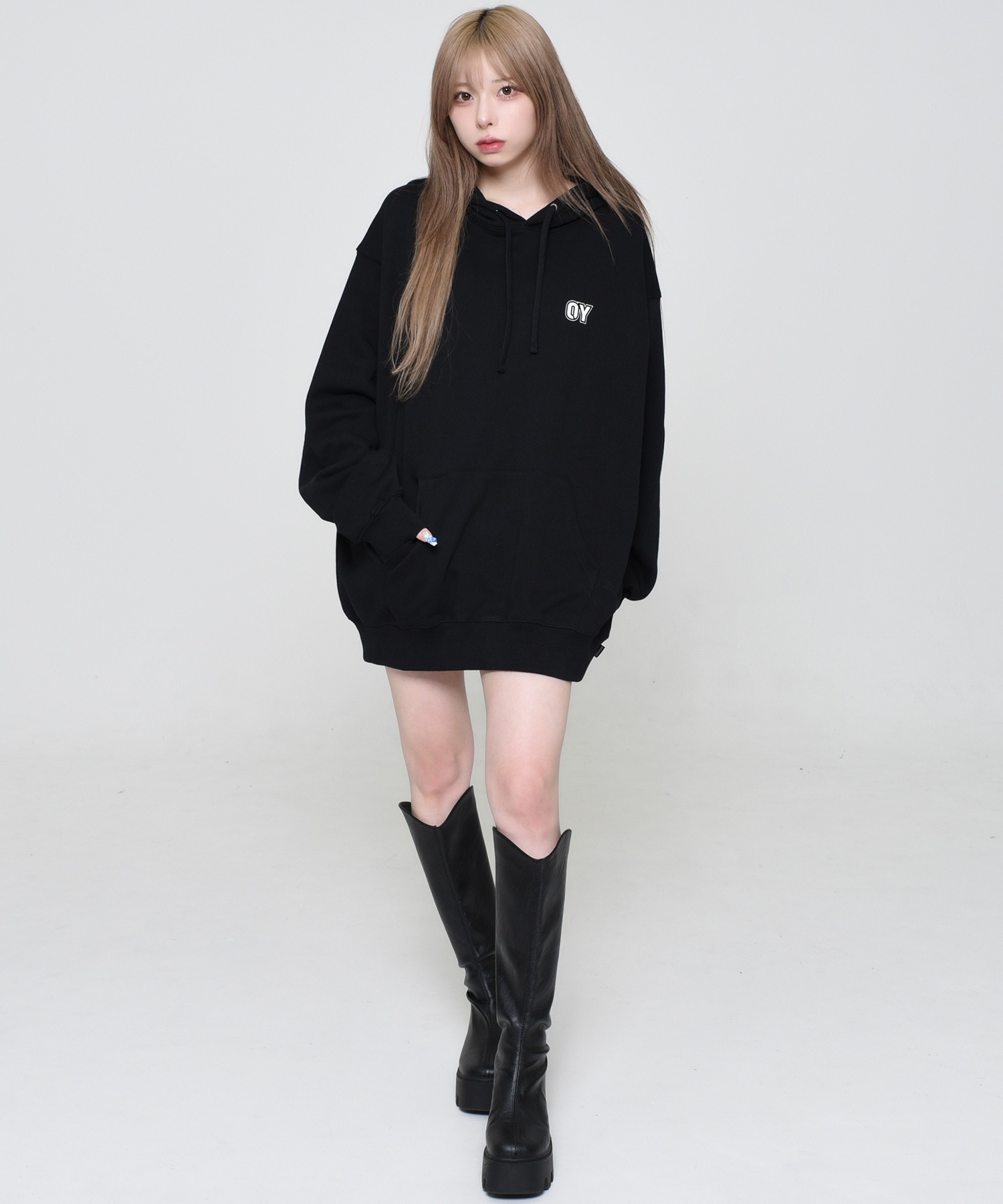 OY/オーワイ』 HEART PATCH OPYD HOODIE/ハートパッチフーディー OY│A