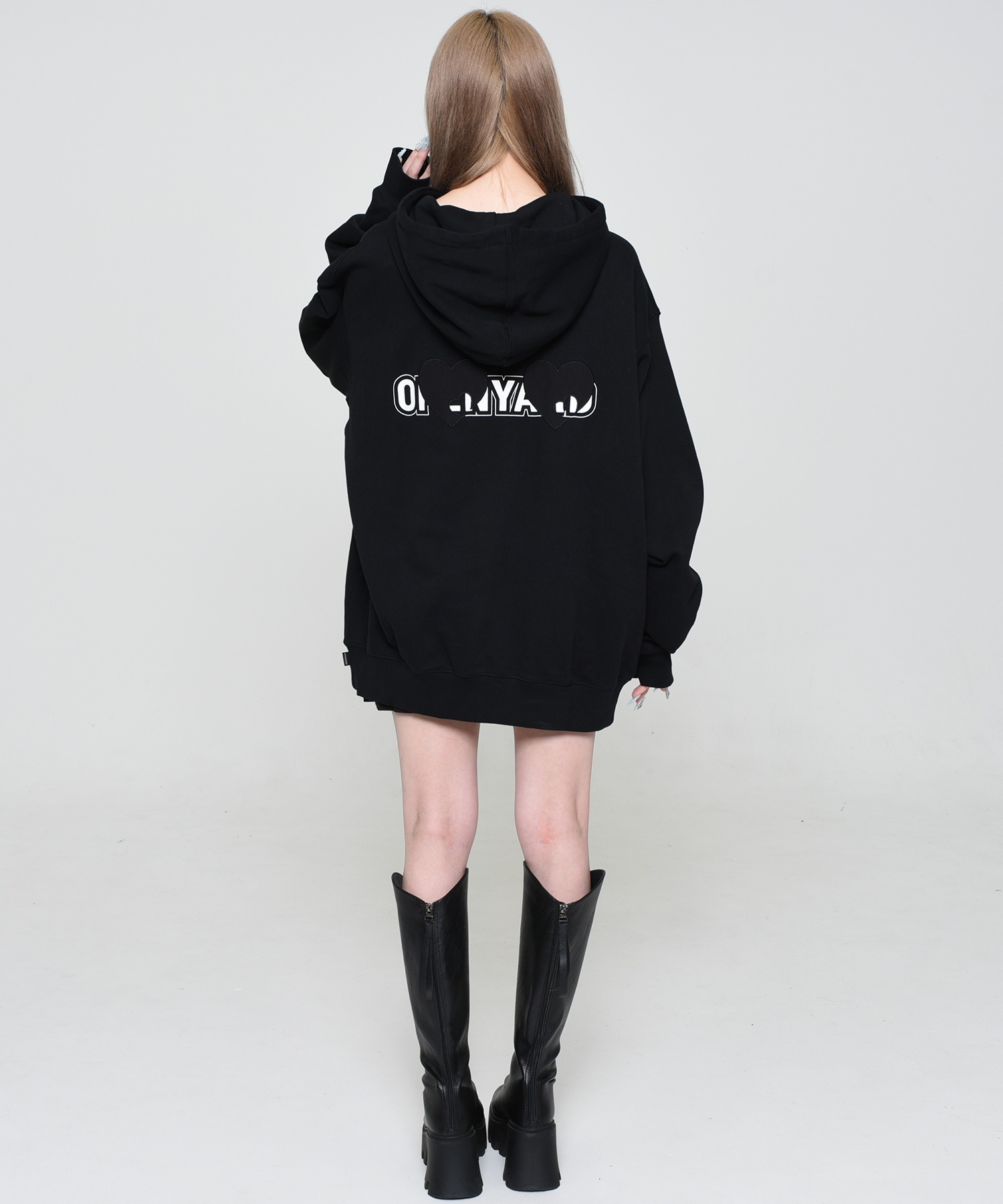 OY/オーワイ』 HEART PATCH OPYD HOODIE/ハートパッチフーディー OY│A