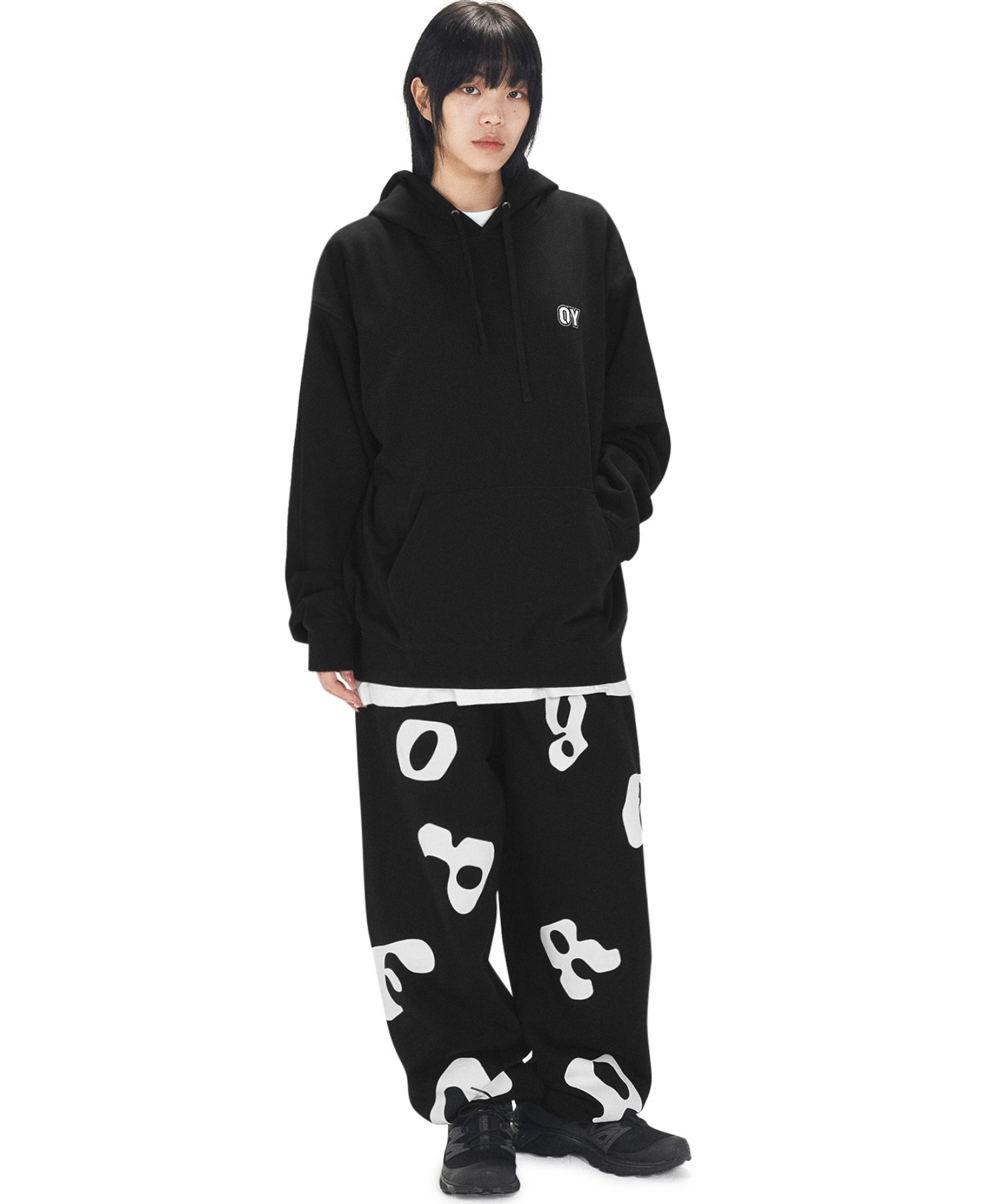 OY/オーワイ』 HEART PATCH OPYD HOODIE/ハートパッチフーディー OY│A