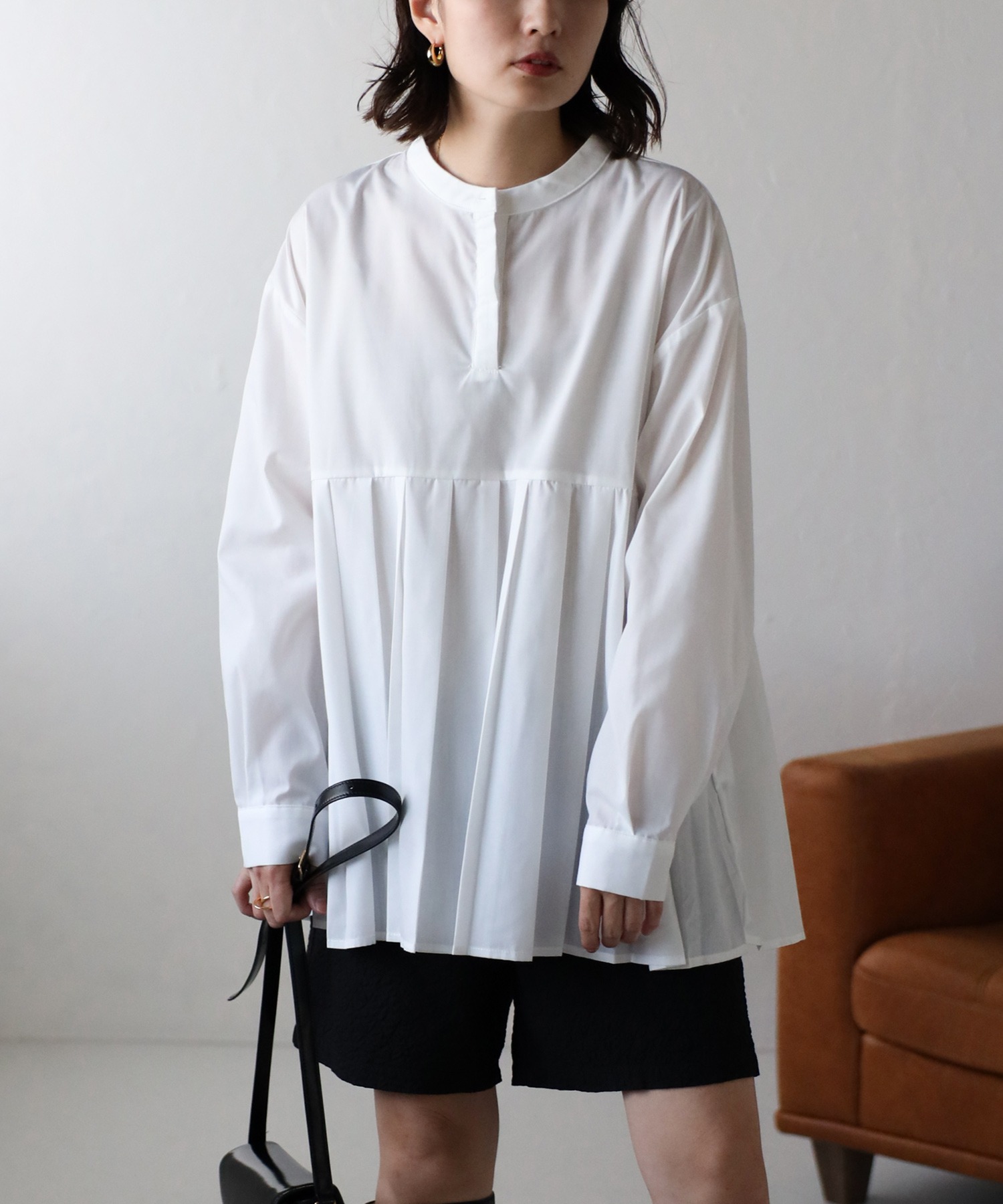 model：H158 着用サイズ：FREE