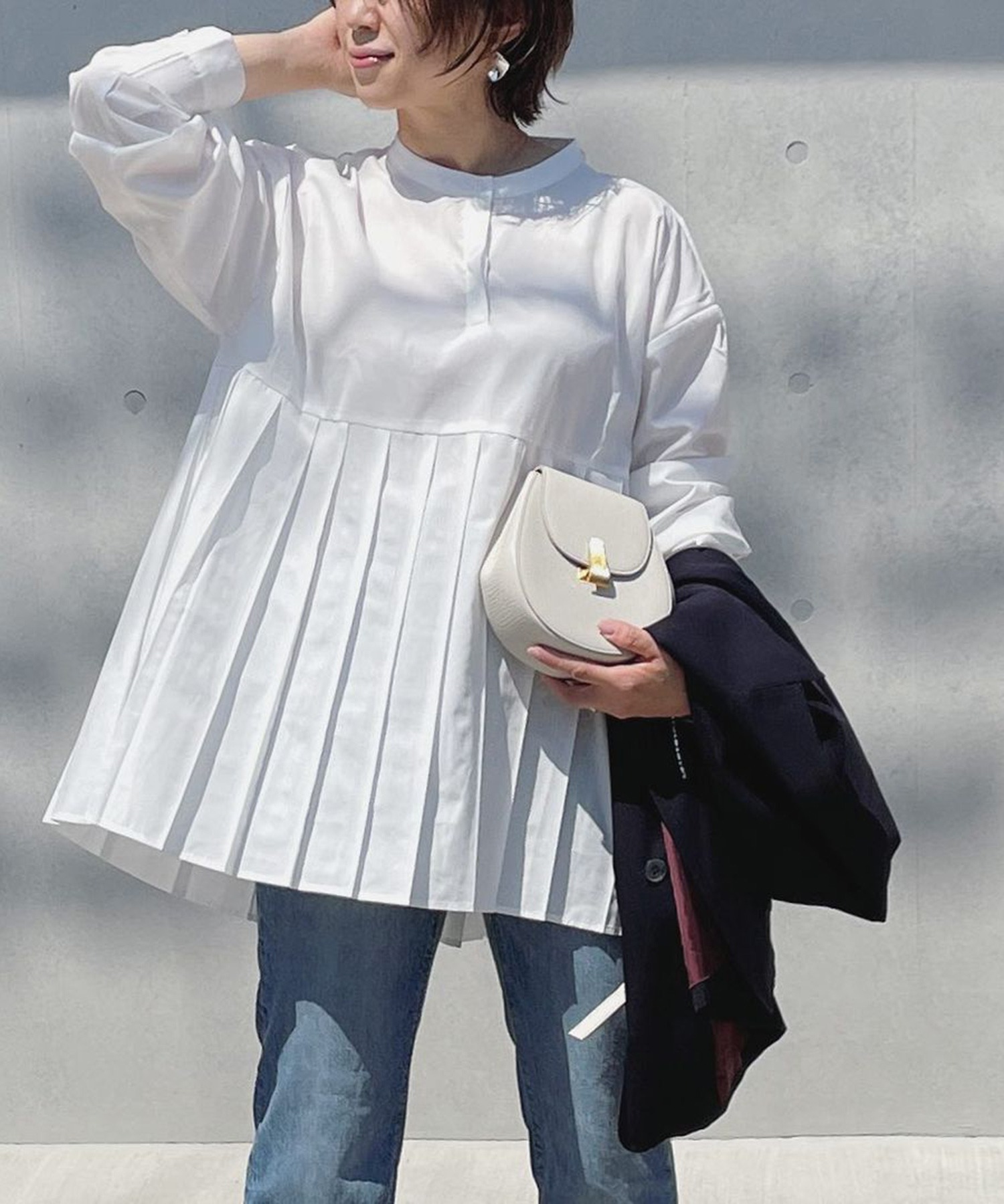 model：H153 着用サイズ：FREE