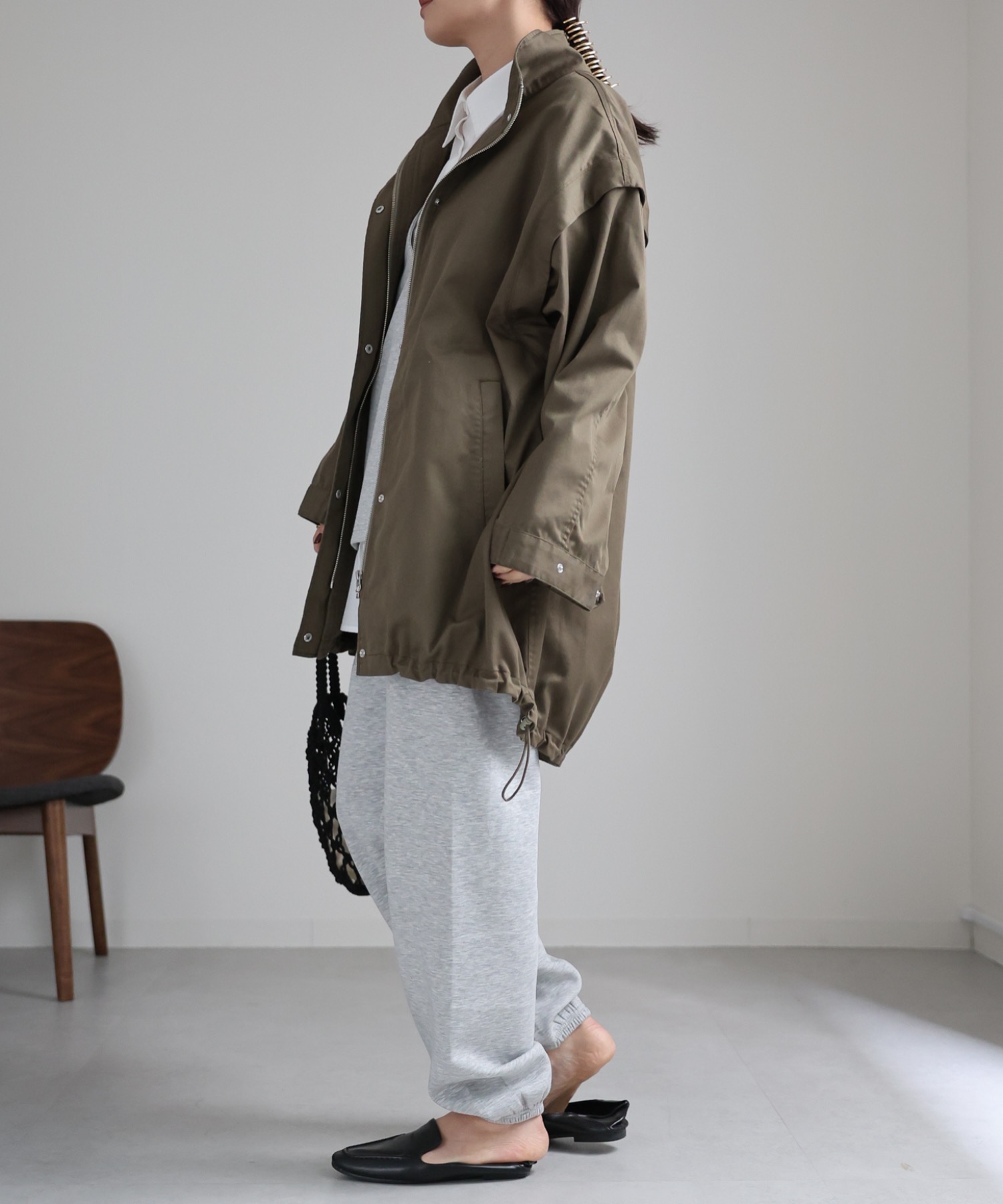 model:162cm  着用サイズ:FREE
