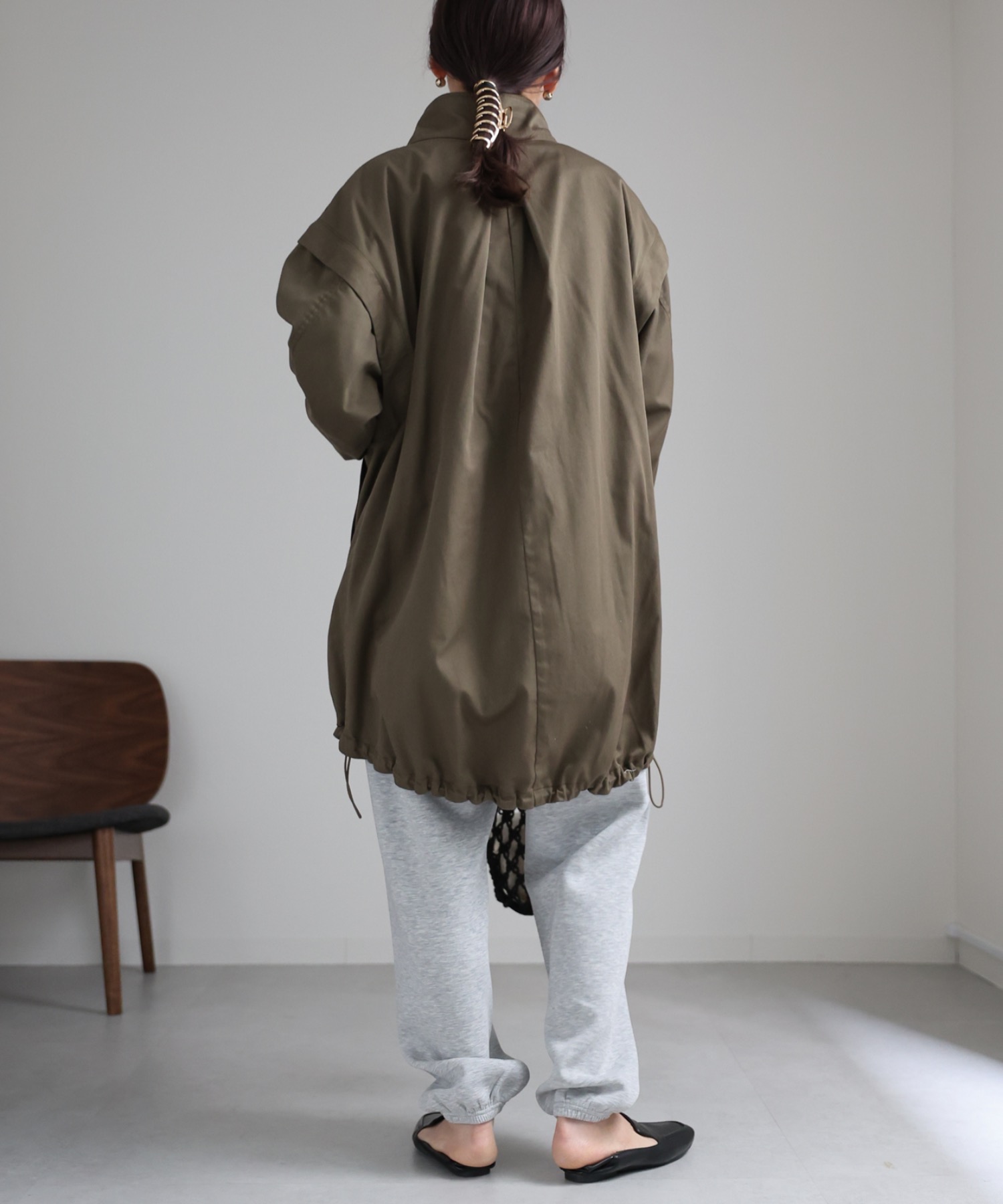 model:162cm  着用サイズ:FREE