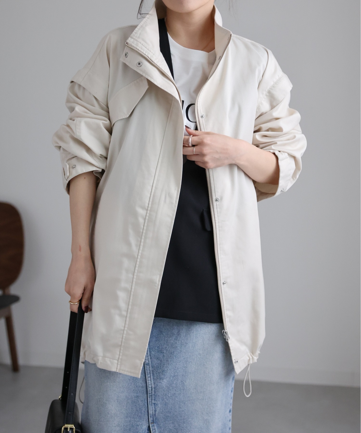 model:162cm  着用サイズ:FREE