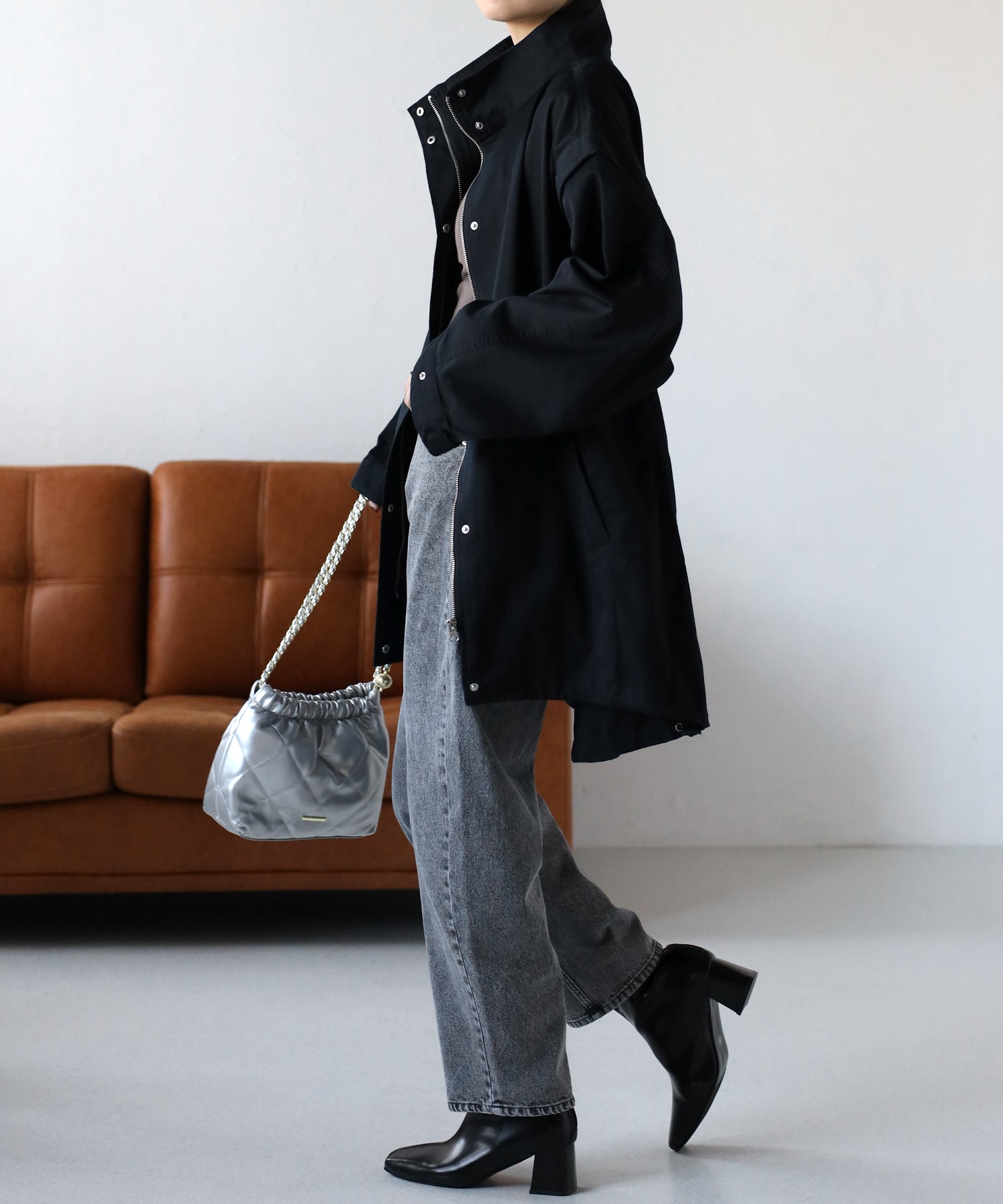 model:162cm  着用サイズ:FREE