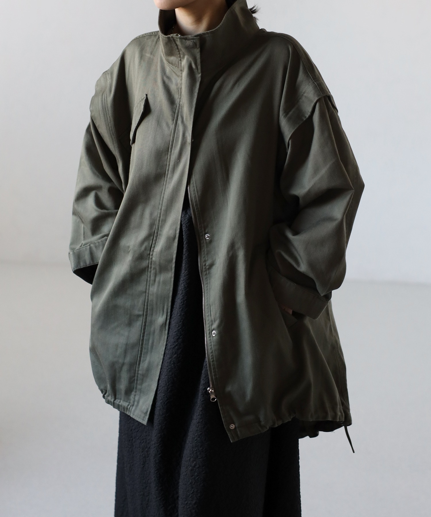 model:162cm  着用サイズ:FREE