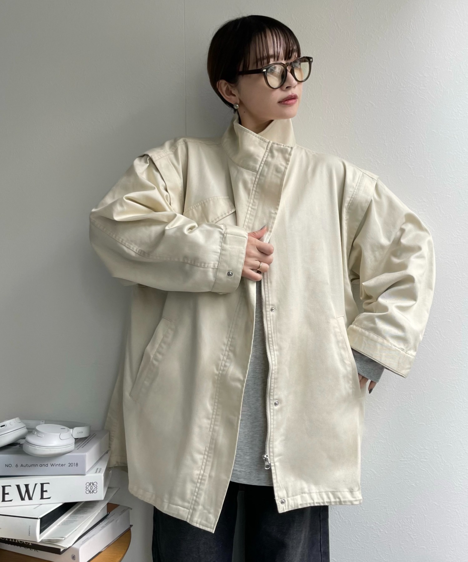 model:162cm  着用サイズ:FREE