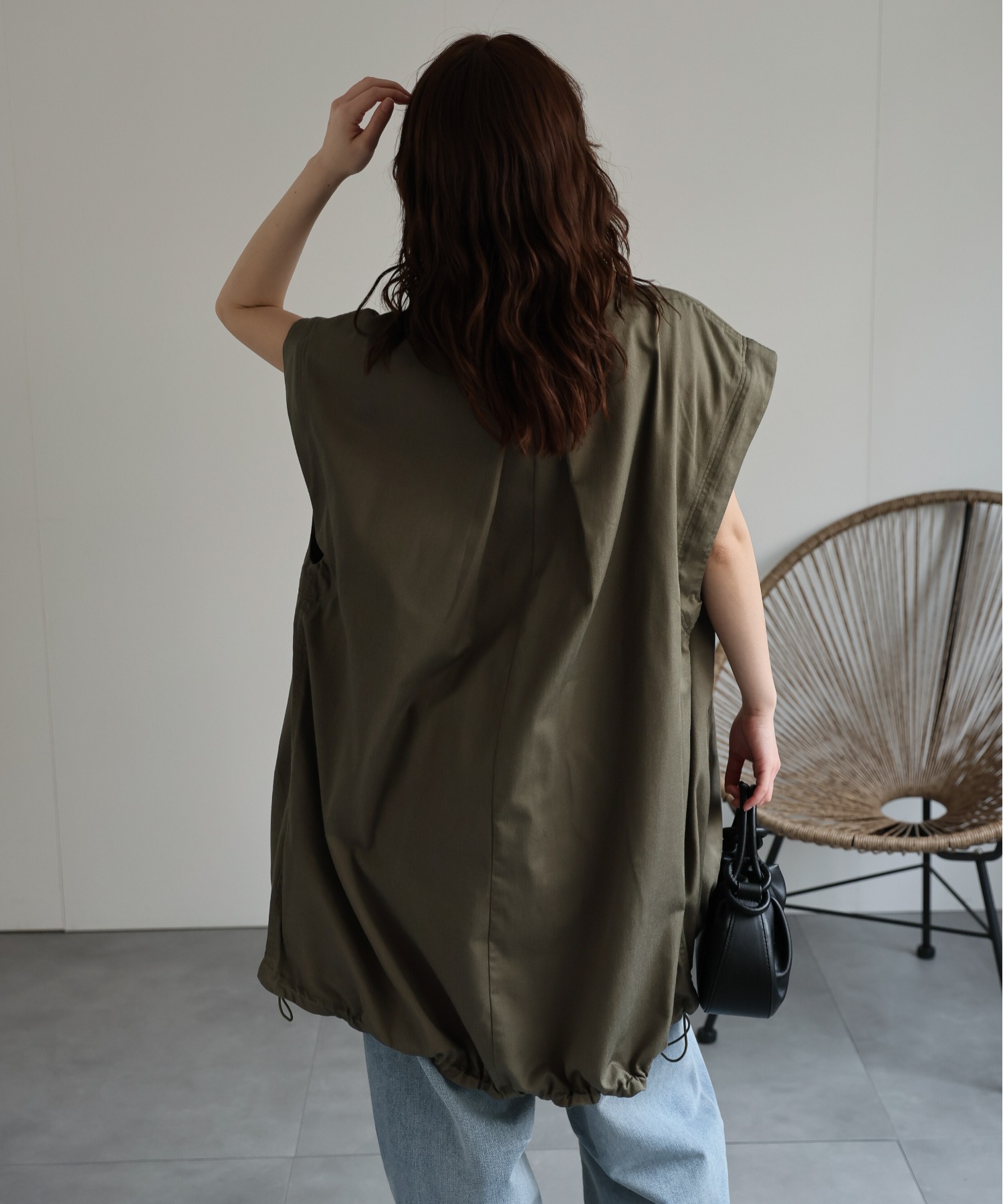 model:156cm  着用サイズ:FREE