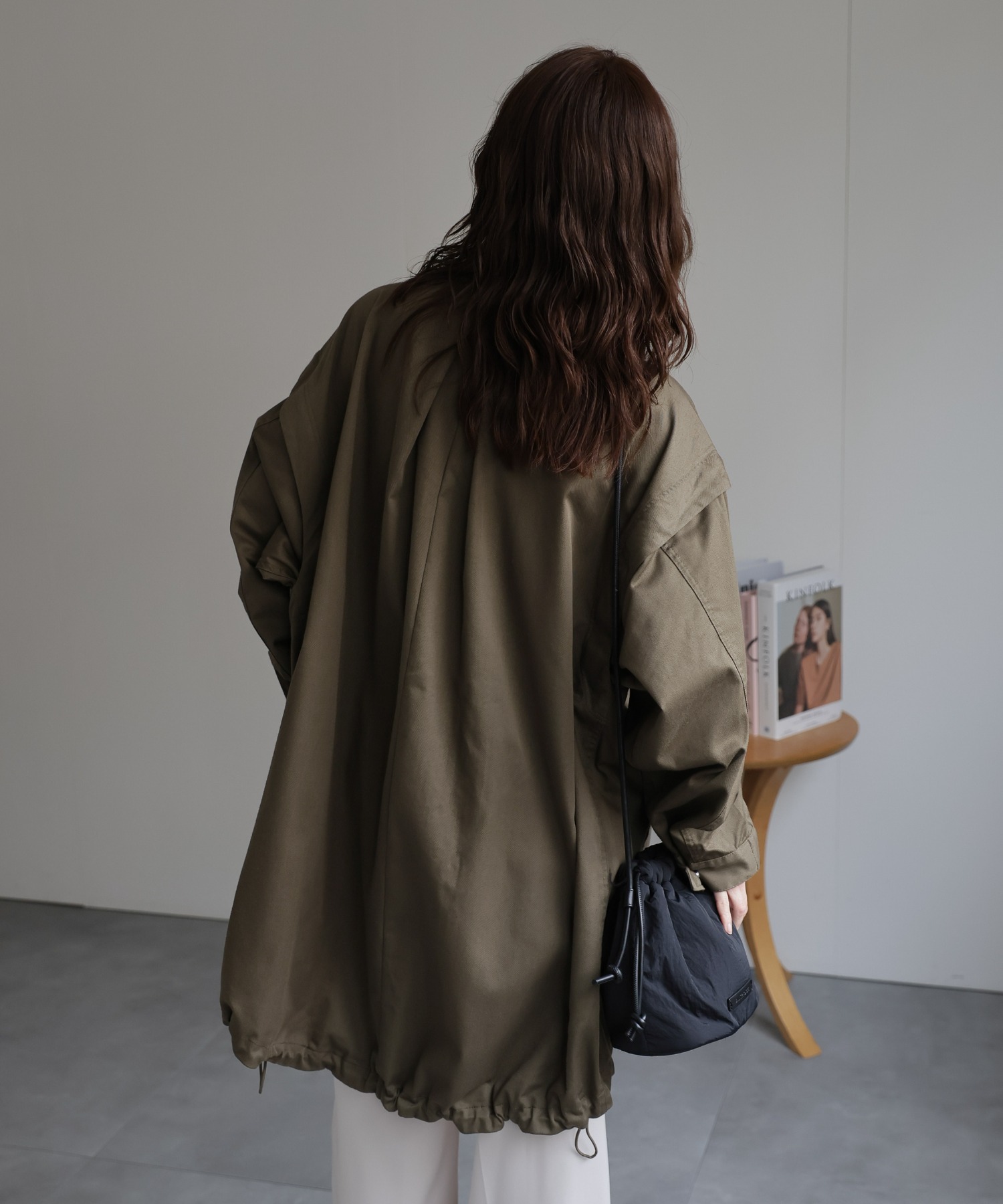 model:156cm  着用サイズ:FREE