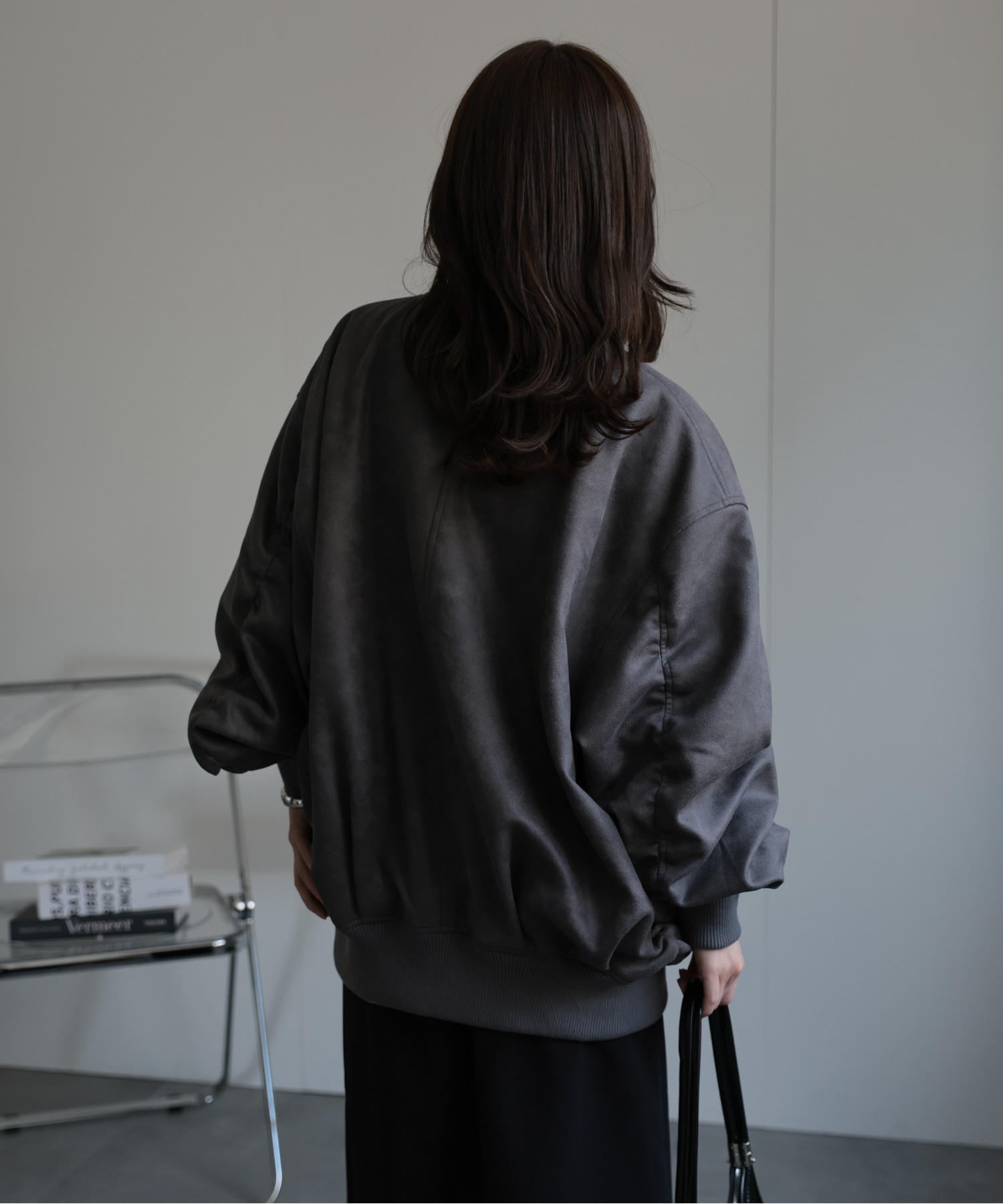 model：156cm 着用サイズ：FREE