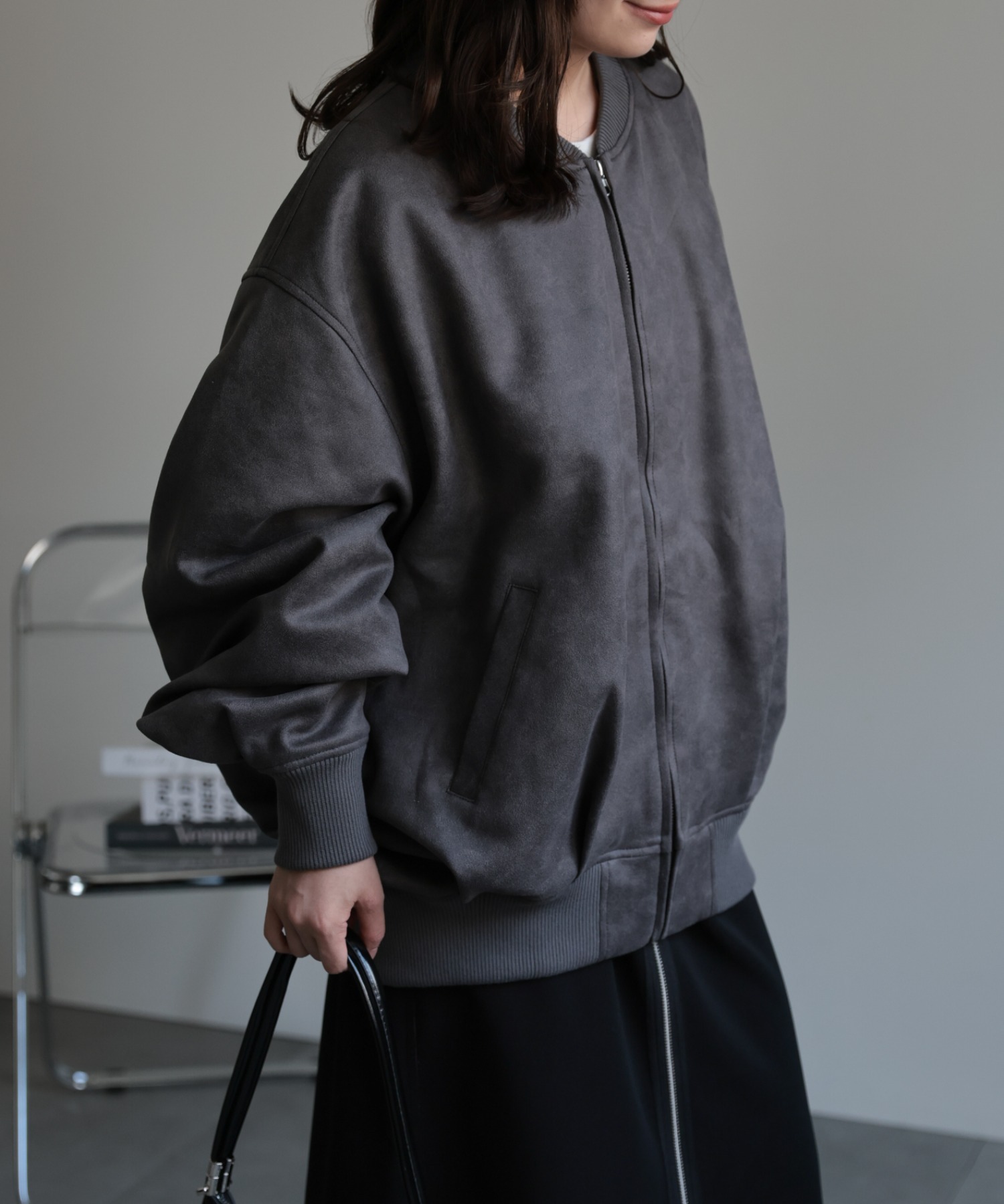 model：156cm 着用サイズ：FREE