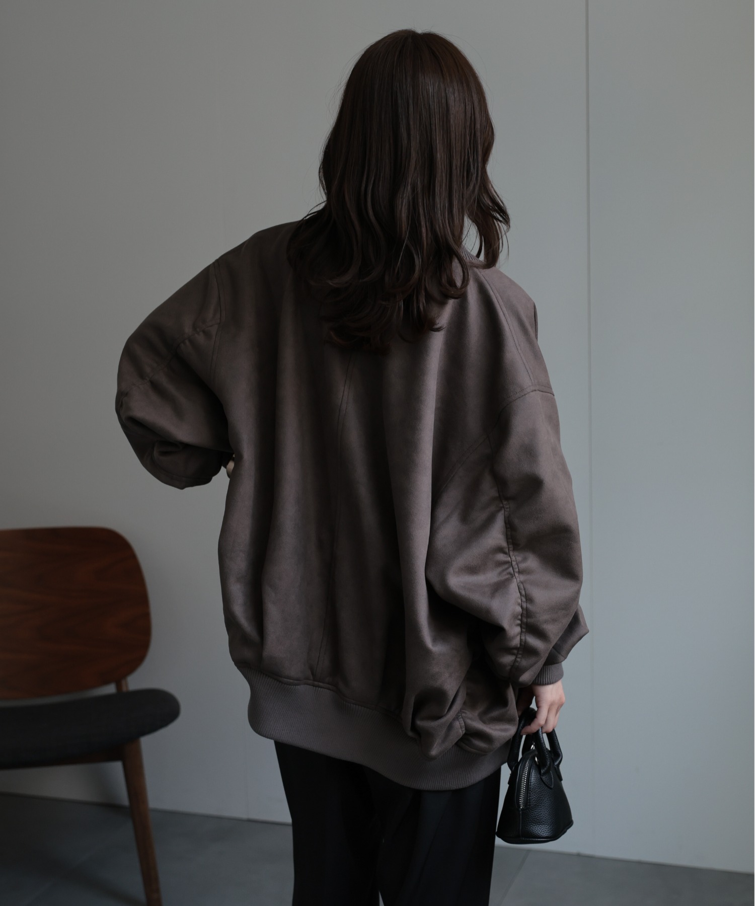 model：156cm 着用サイズ：FREE
