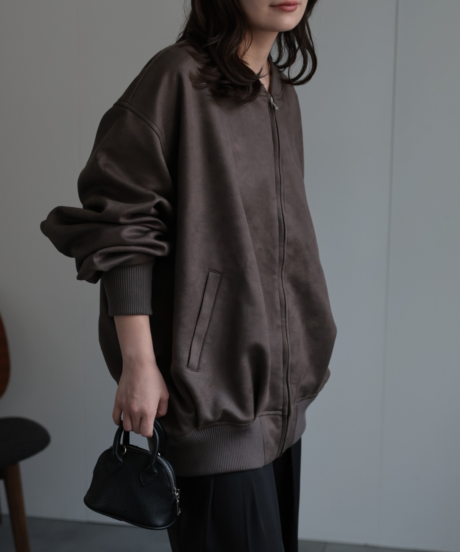 model：156cm 着用サイズ：FREE