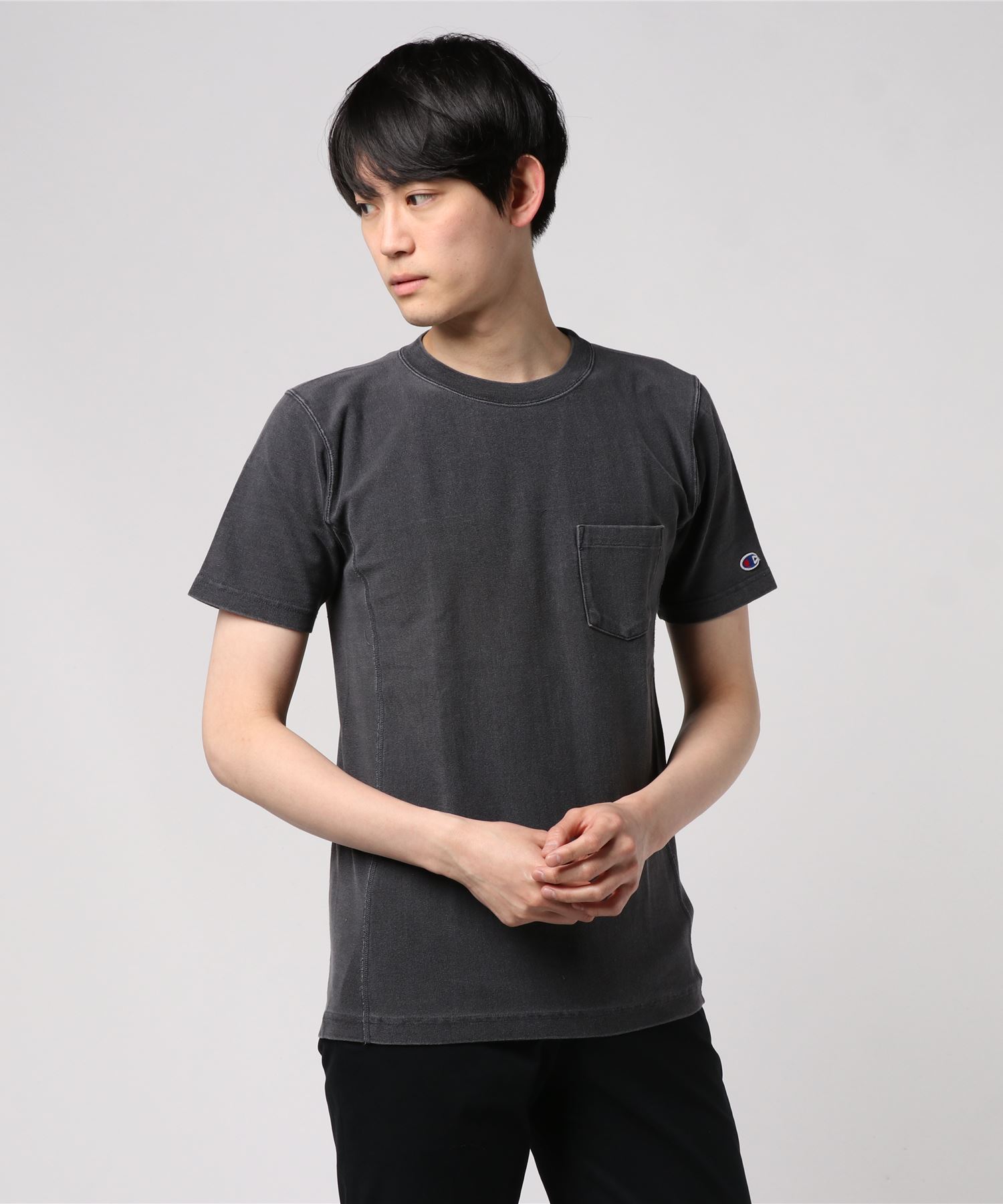 Champion チャンピオン リバースウィーブ黒インディゴポケt