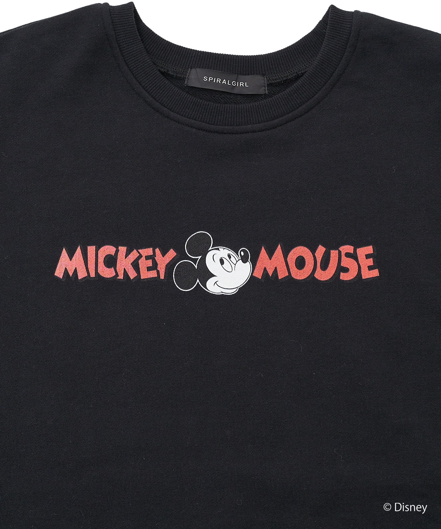 Disney - ミッキー　裏毛　珍しい Disney/ディズニー/ミッキーマウス】裏毛トップス 4GEEKs by