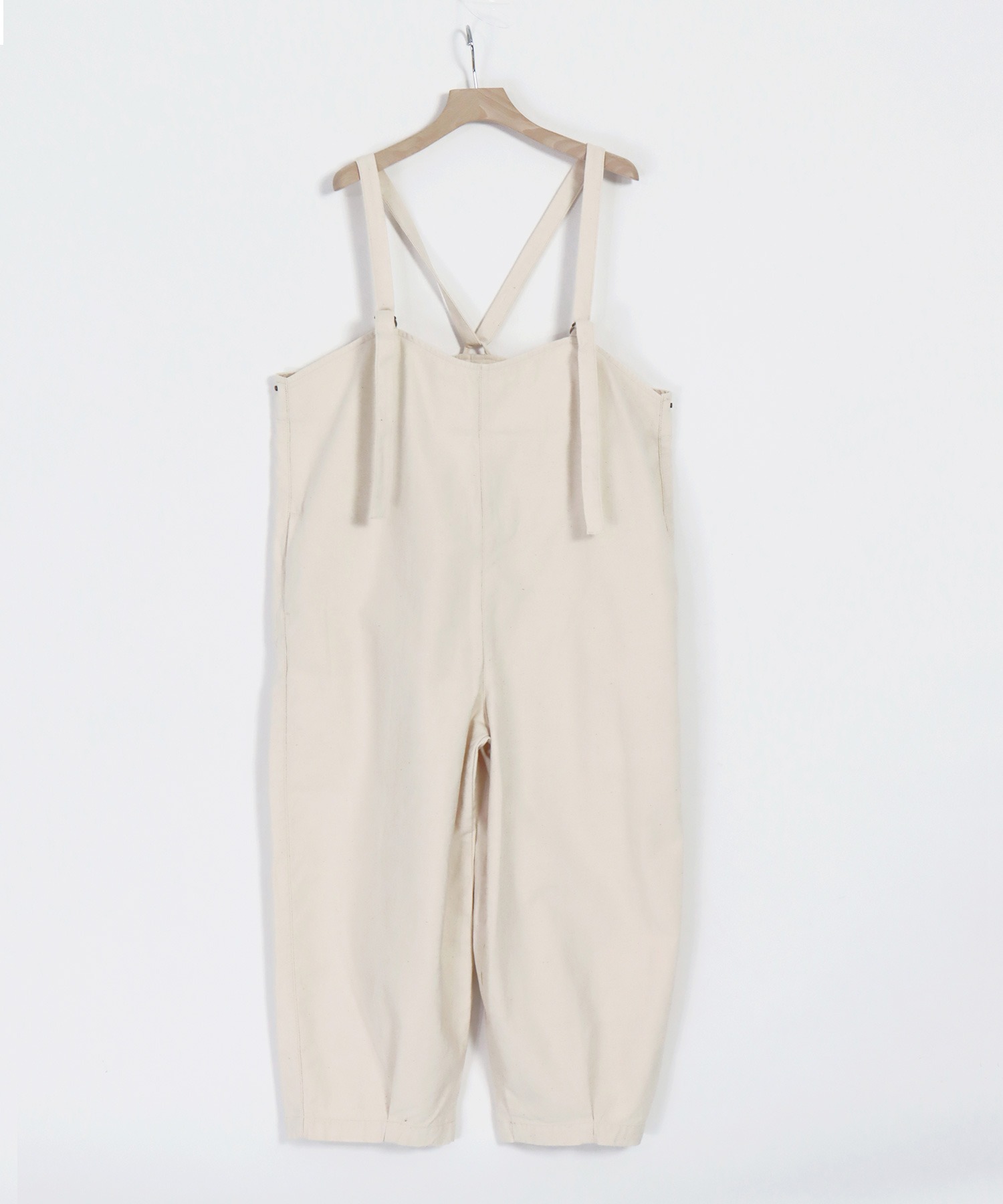 Brocante ブロカント サロペット 生成バックサテン 超激安