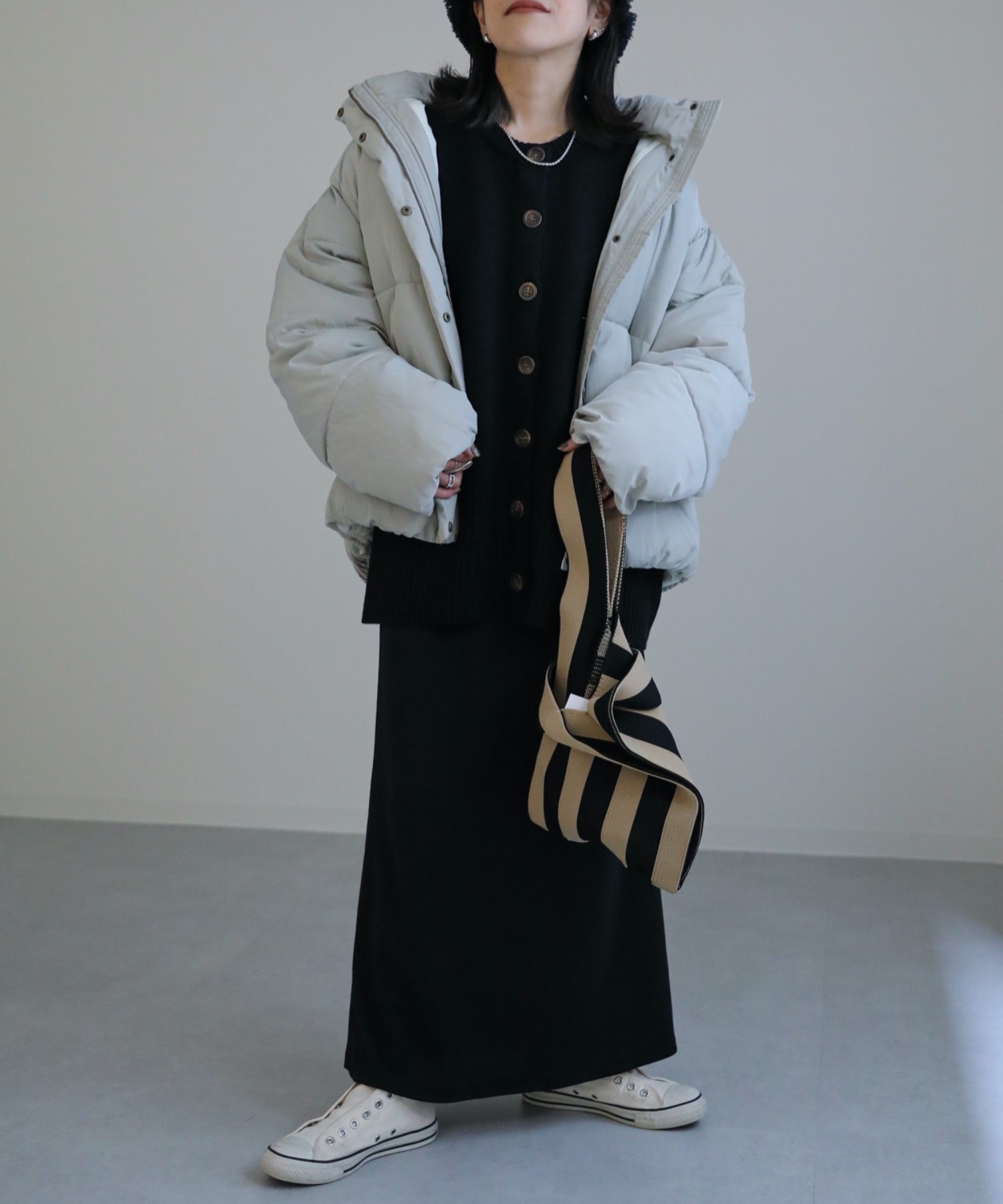 model:156cm  着用サイズ:FREE