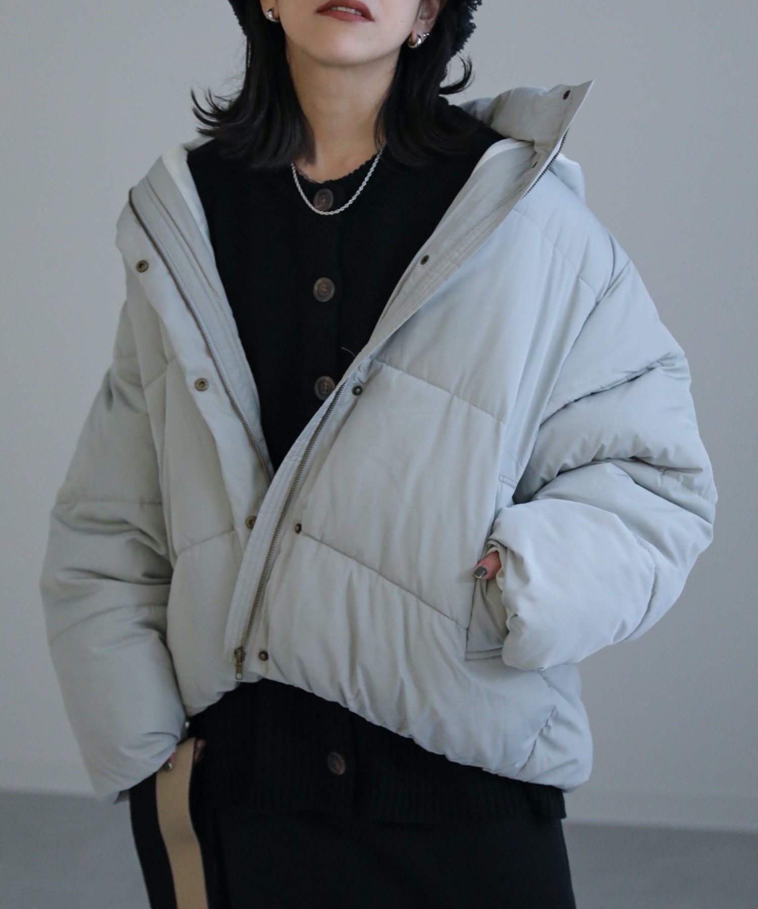 model:156cm  着用サイズ:FREE