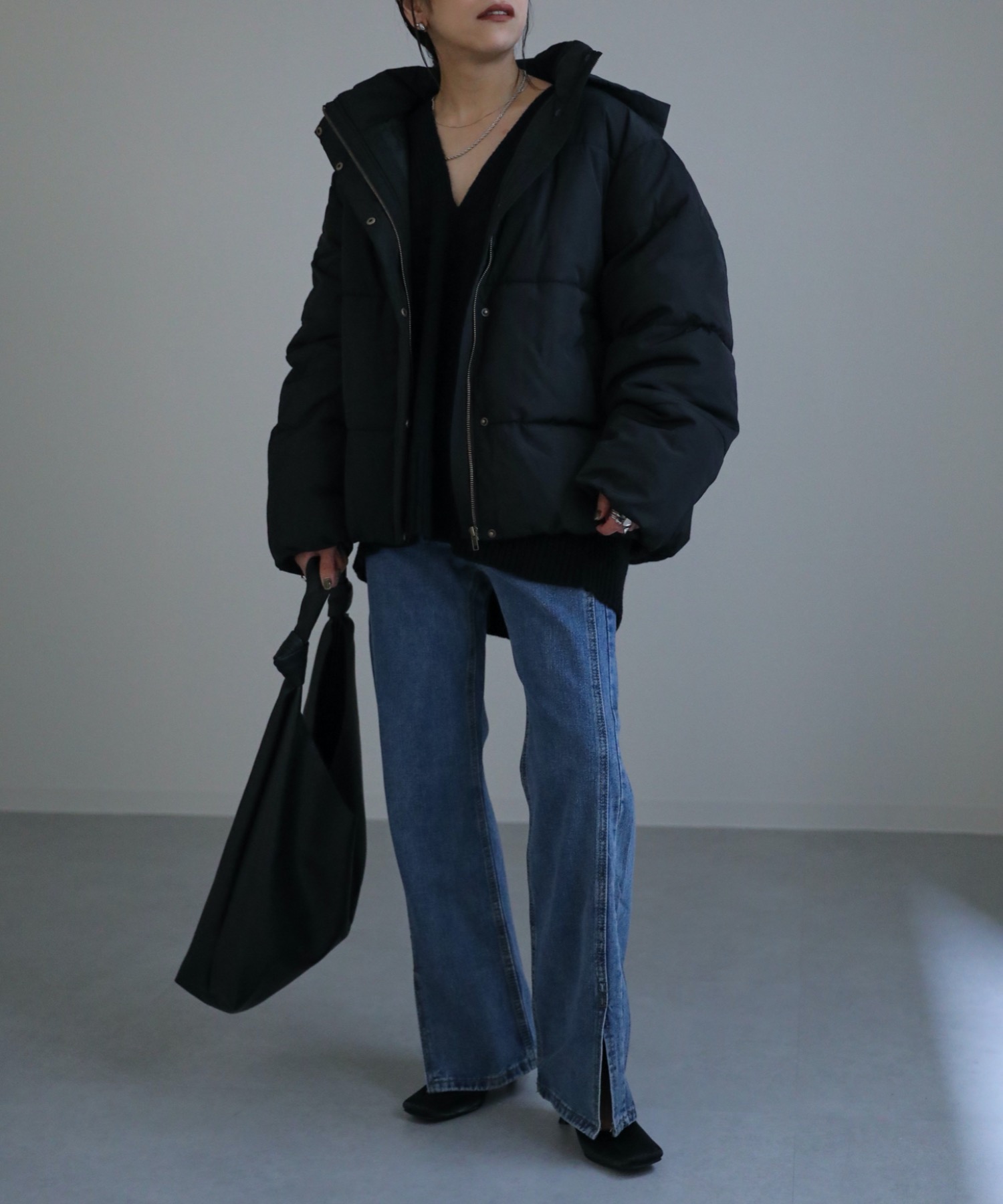 model:156cm  着用サイズ:FREE