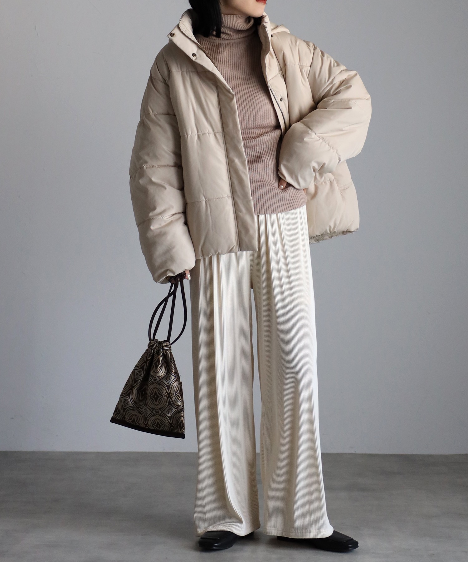 model:162cm  着用サイズ:FREE