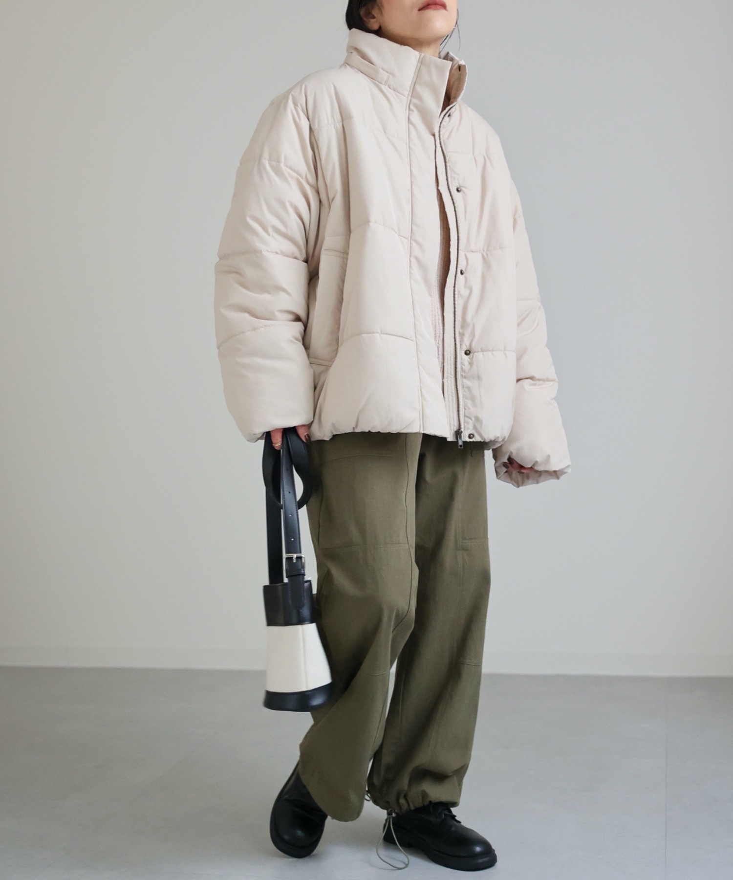 model:156cm  着用サイズ:FREE　スタンド仕様バージョン
