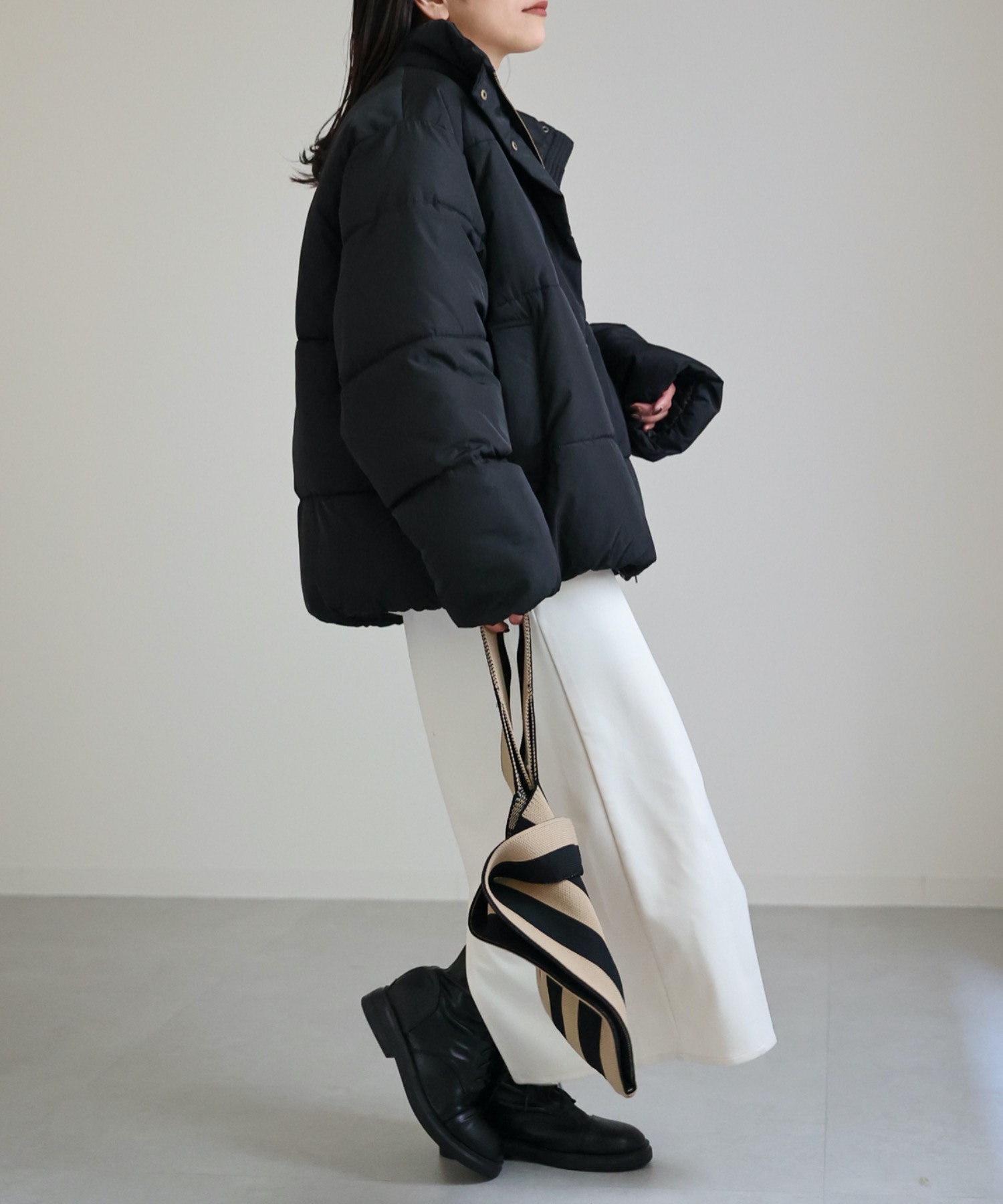 model:156cm  着用サイズ:FREE　スタンド仕様バージョン