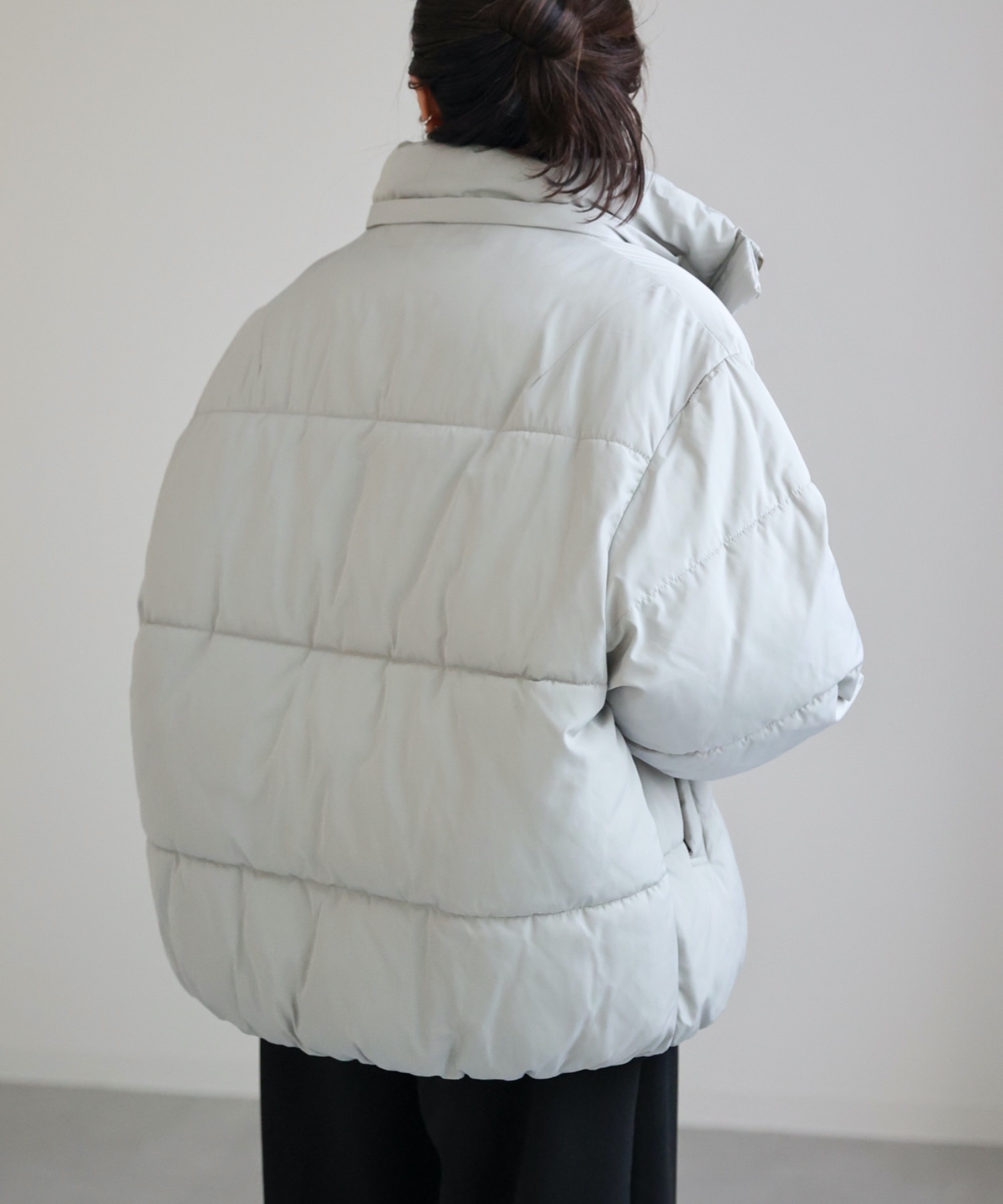 model:156cm  着用サイズ:FREE　スタンド仕様バージョン