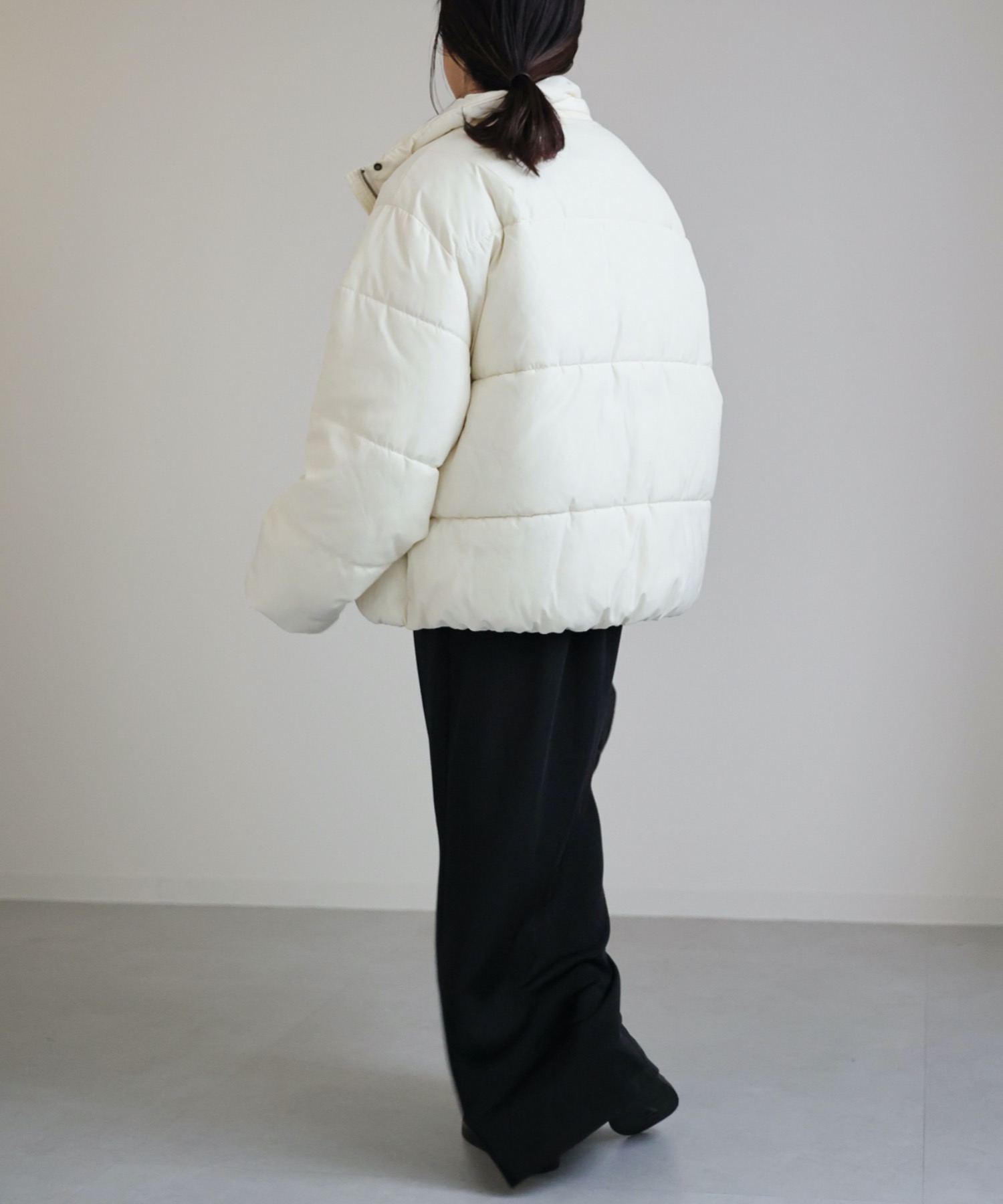 model:156cm  着用サイズ:FREE　スタンド仕様バージョン