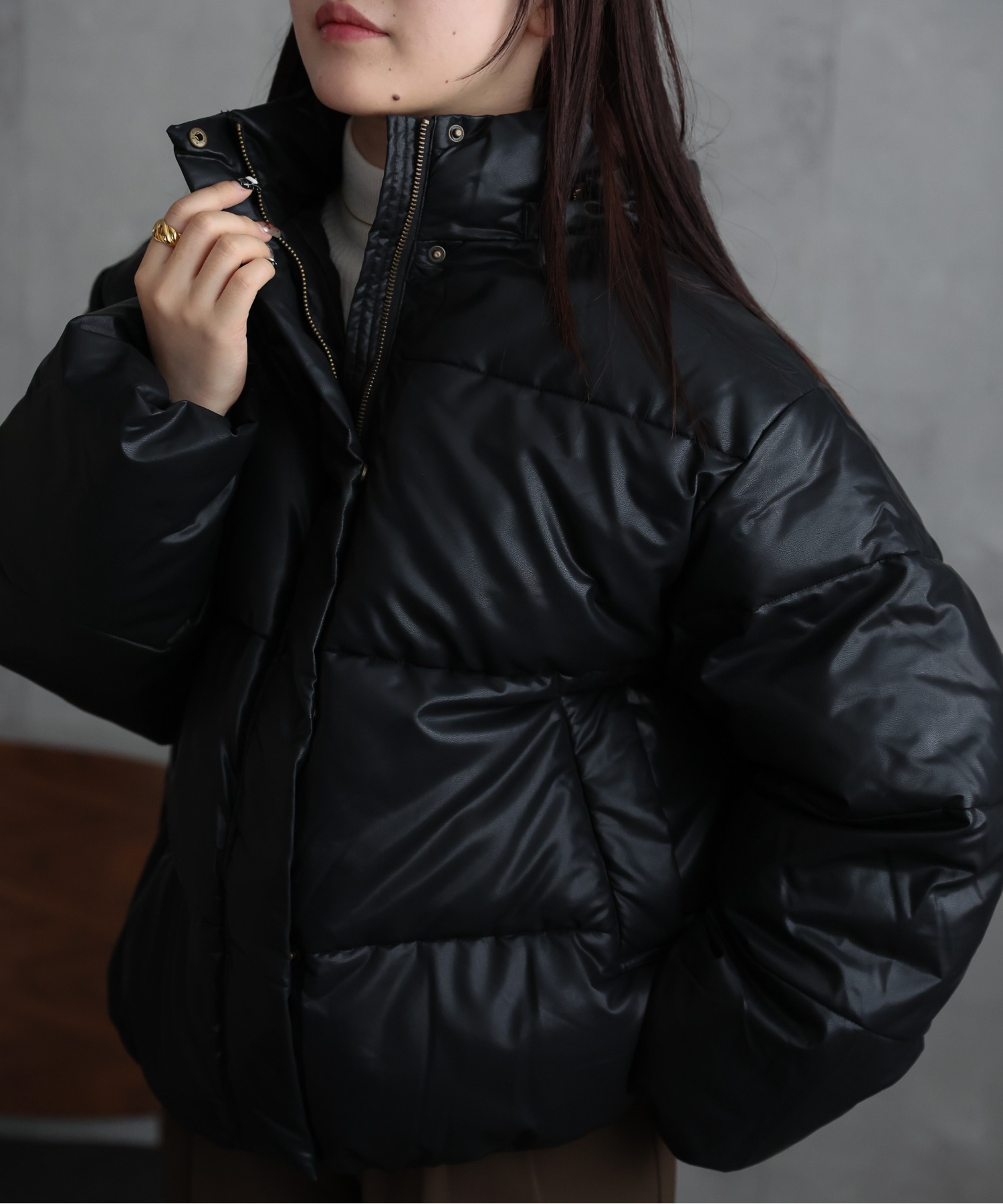 model:158cm  着用サイズ:FREE