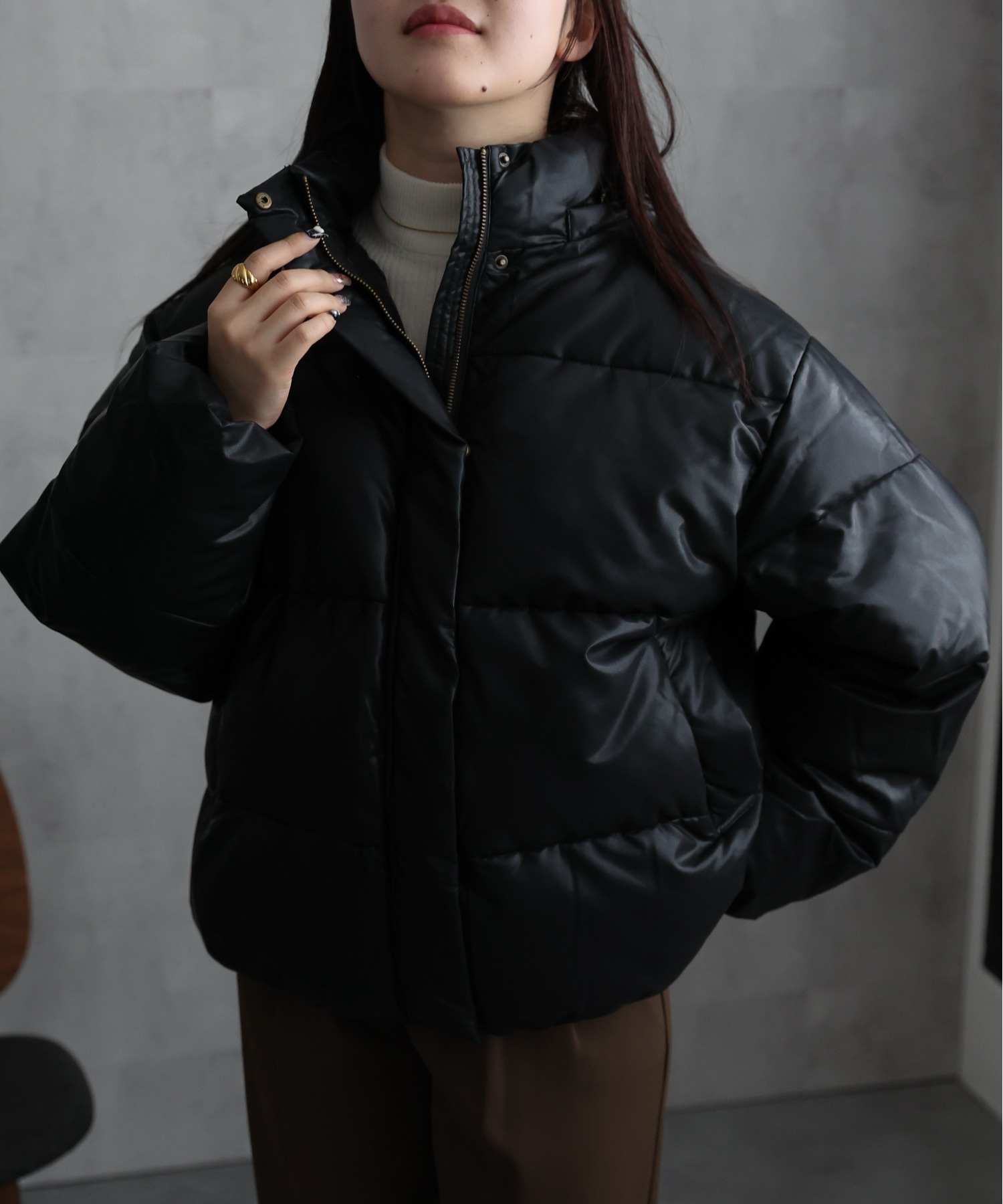 model:158cm  着用サイズ:FREE