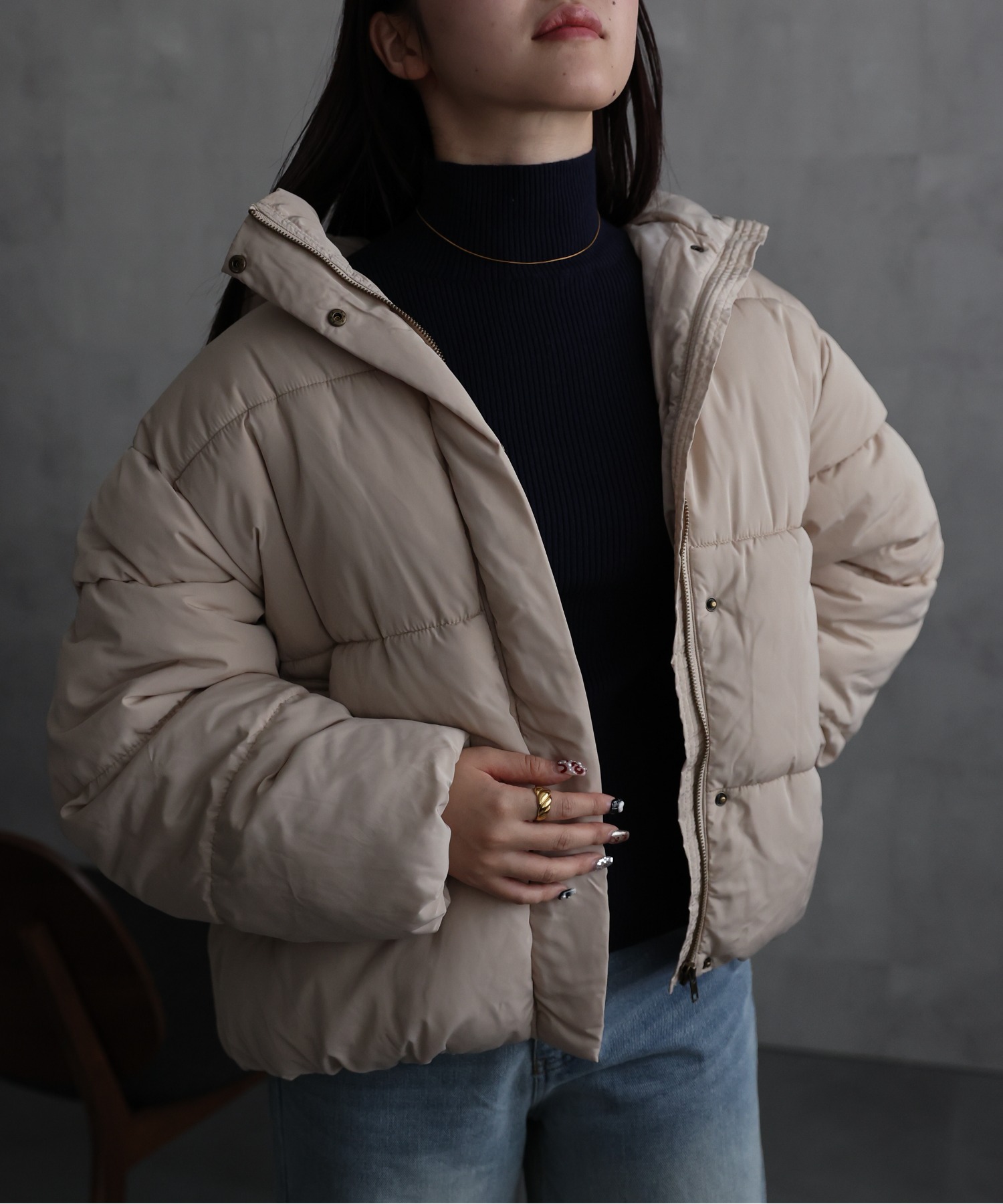 model:158cm  着用サイズ:FREE