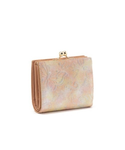 パピヨン 口金二つ折り財布