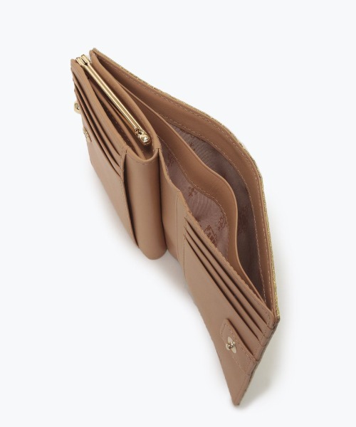 パピヨン 口金二つ折り財布