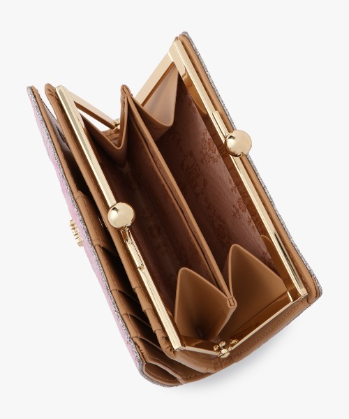 パピヨン 口金二つ折り財布